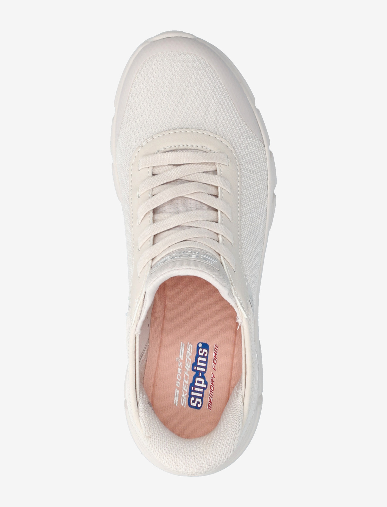 Skechers - BOBS B FLEX HI - LINEAR FORCE - slip-on sneakers - wht - 3