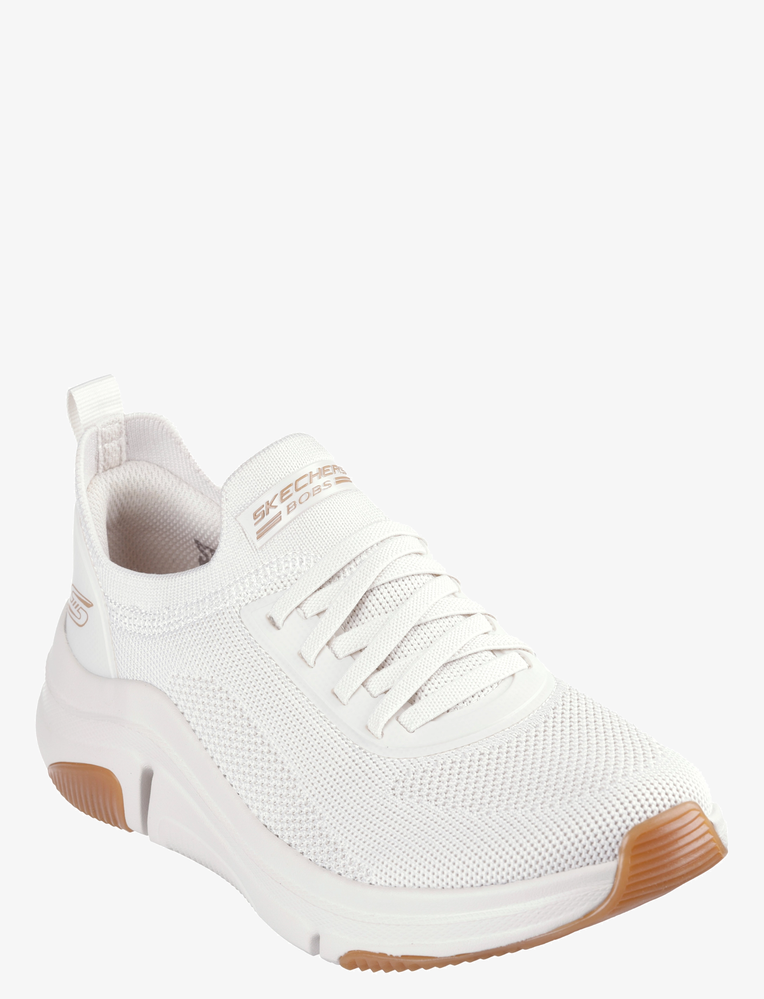 Skechers BOBS SPARROW FLEX INSTANT CLOUT - Niedrige Sneaker - OFWT / white