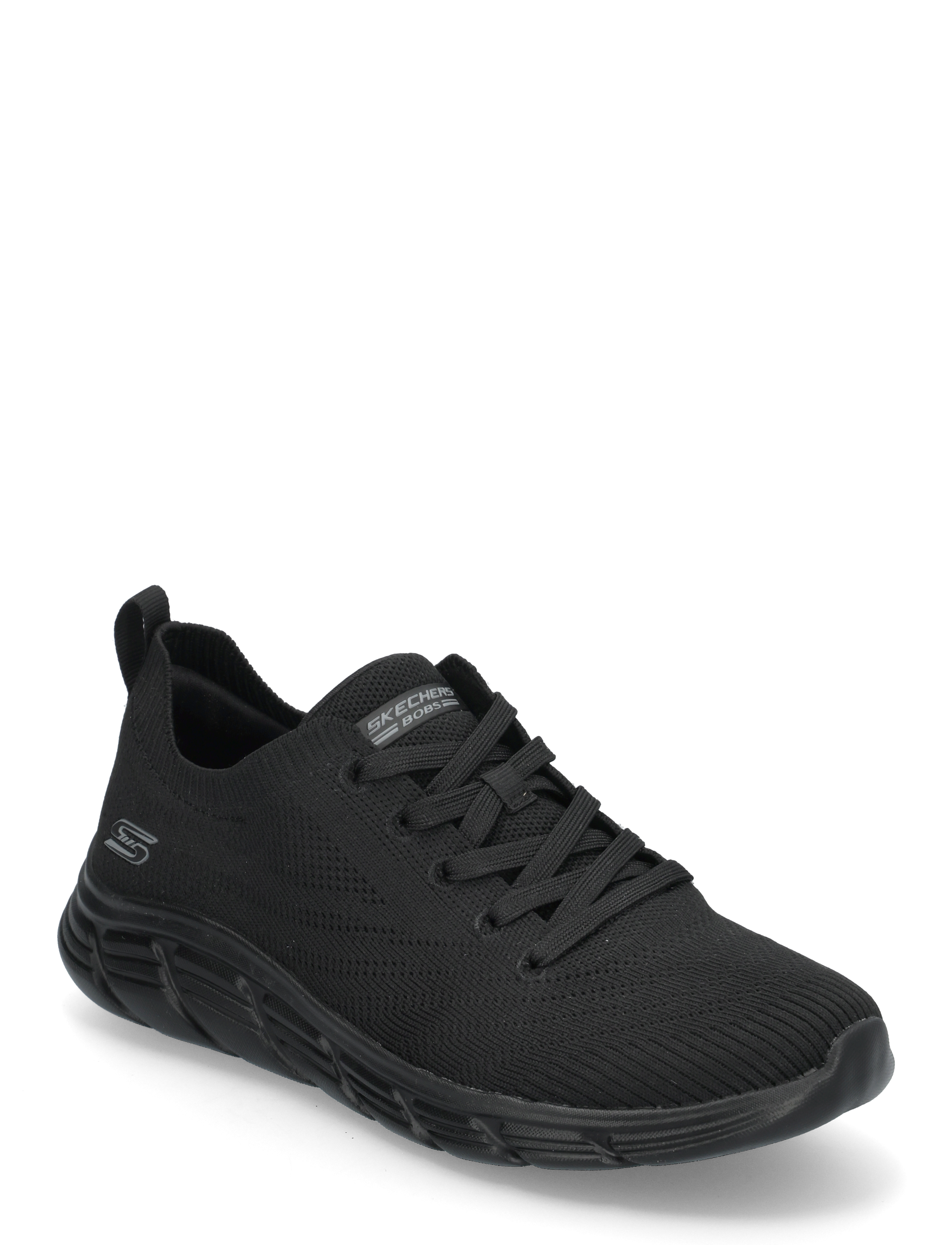 Skechers Women Bobs B Flex Lo Graceful Stride, Kvinder, Strikket Sneaker, Sort, Str: 36