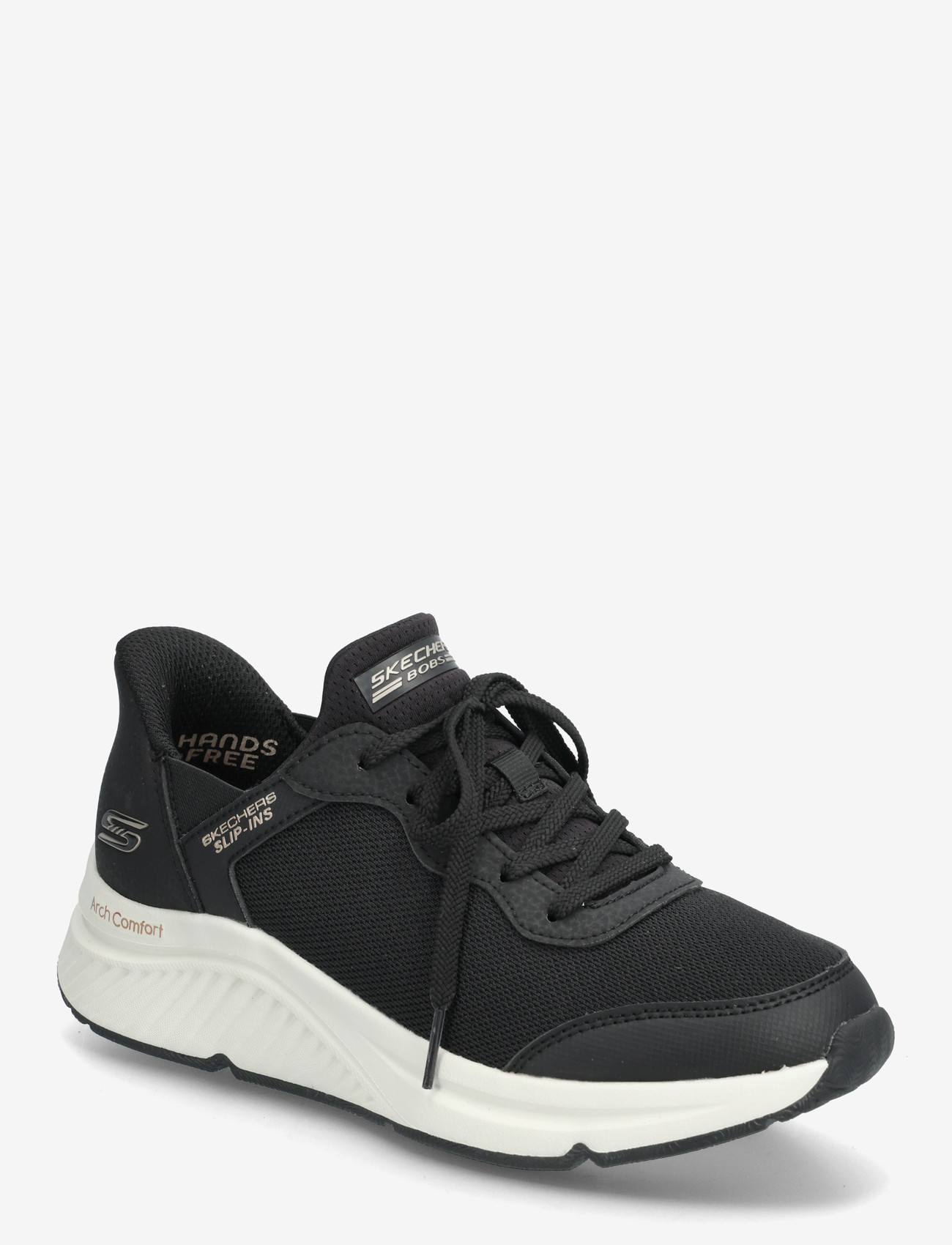 Skechers - Women BOBS ARCH COMFORT B SWEET A LOOK - lave sneakers - blk - 0