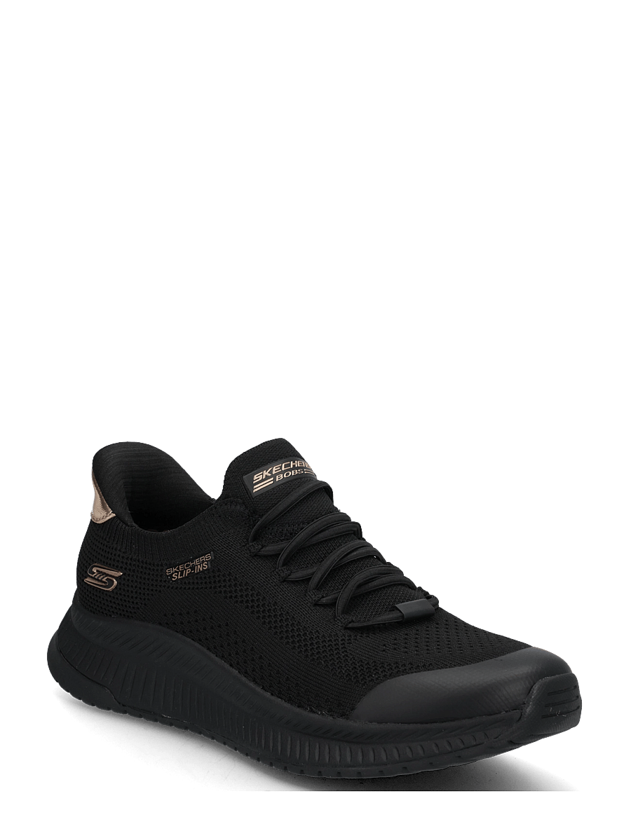 Skechers - BOBS SQUAD 4 DIRE STEP - slip-on sneakers - bbk - 0
