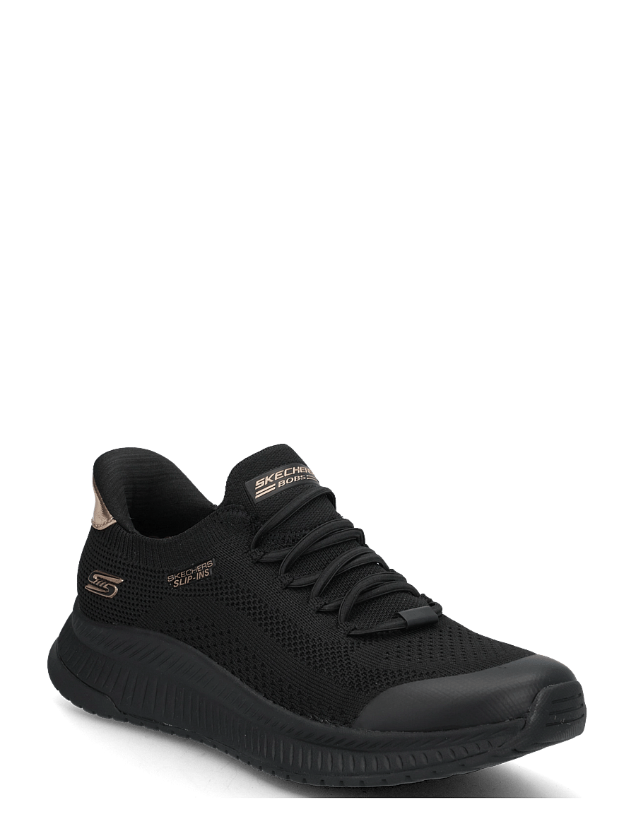 Skechers - BOBS SQUAD 4 DIRE STEP - slip-on sneakers - bbk - 0