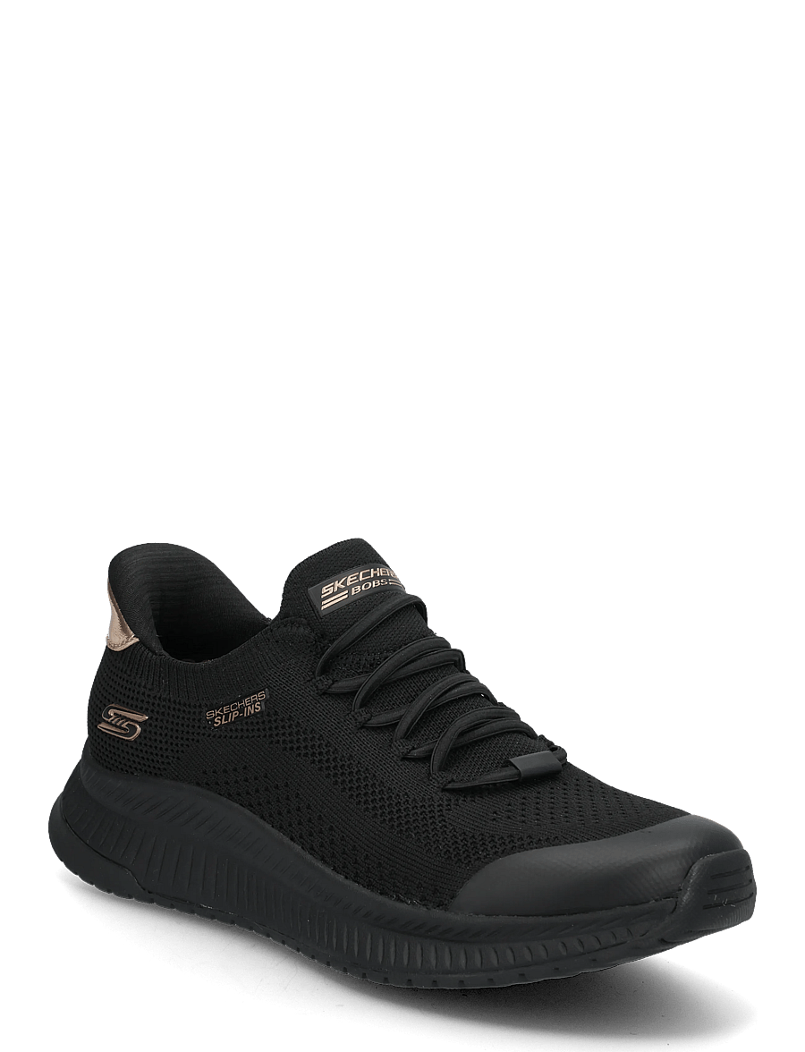 Skechers - BOBS SQUAD 4 DIRE STEP - slip-on sneakers - bbk - 0