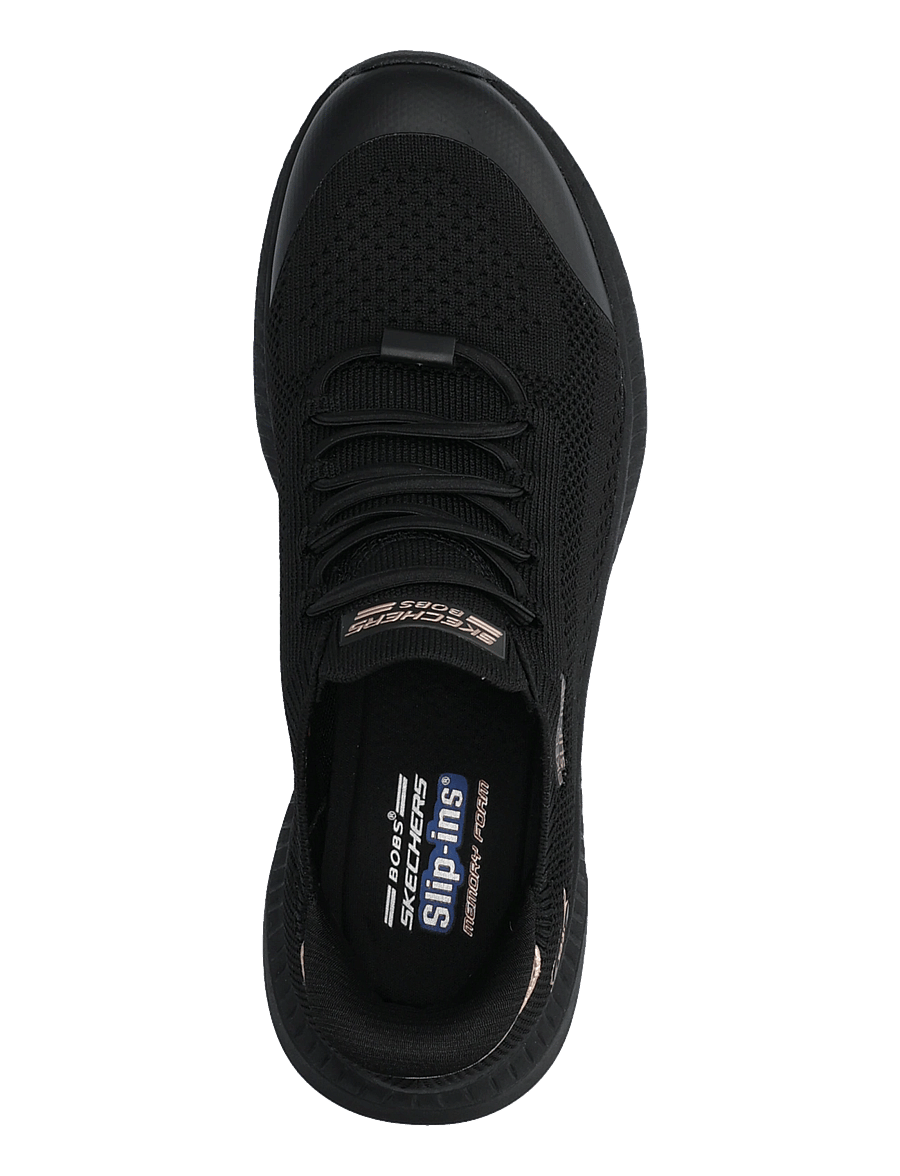 Skechers - BOBS SQUAD 4 DIRE STEP - slip-on sneakers - bbk - 3