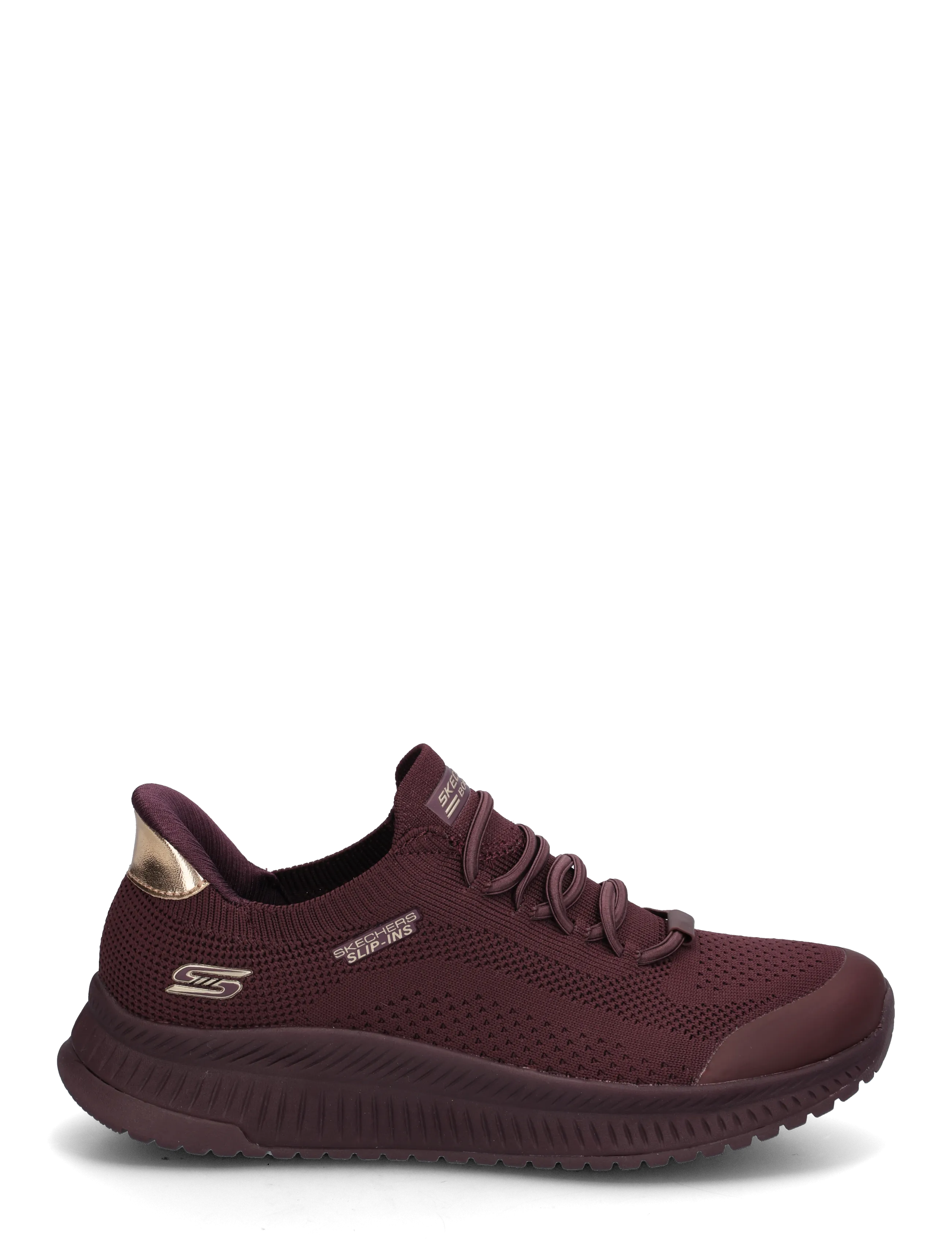 Skechers - BOBS SQUAD 4 DIRE STEP - slip-on sneakers - burg - 2