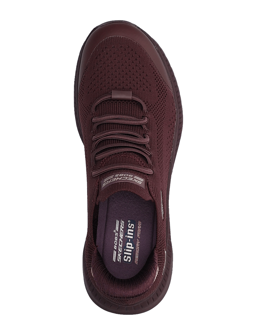 Skechers - BOBS SQUAD 4 DIRE STEP - jalgatorgatavad tossud - burg - 3