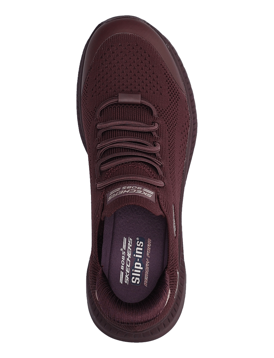 Skechers - BOBS SQUAD 4 DIRE STEP - slip-on sneakers - burg - 3