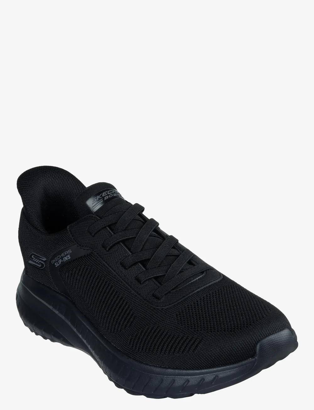 Skechers - Men BOBS SQUAD CHAOS SOLID STEP - låga sneakers - bbk - 0