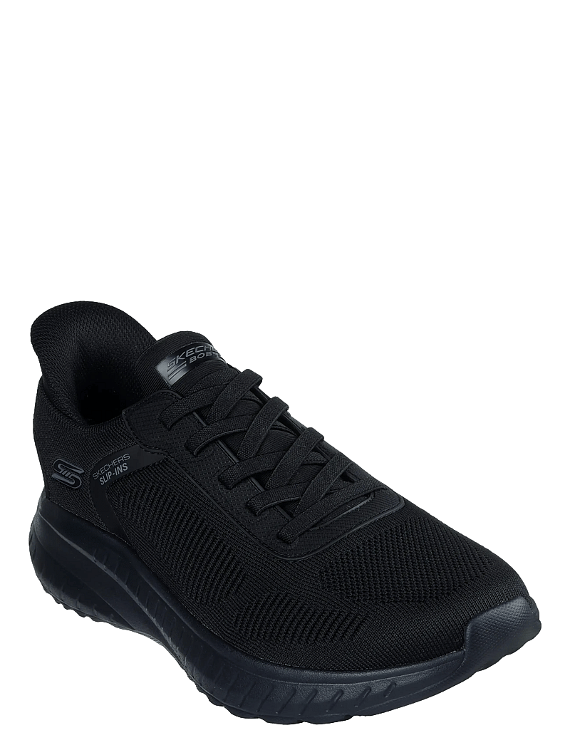 Skechers - Men BOBS SQUAD CHAOS SOLID STEP - låga sneakers - bbk - 0