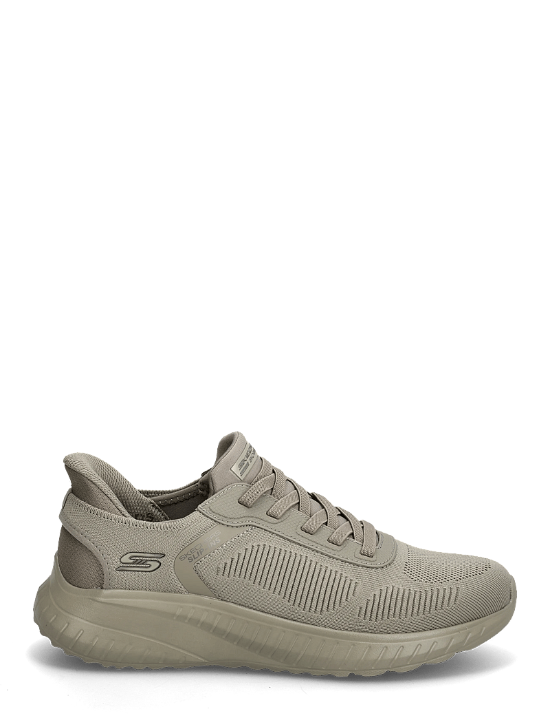 Skechers - Men BOBS SQUAD CHAOS SOLID STEP - lave sneakers - olv - 1