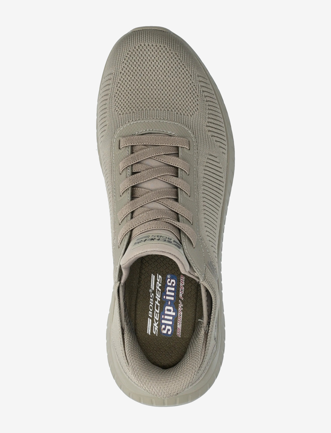 Skechers - Men BOBS SQUAD CHAOS SOLID STEP - lave sneakers - olv - 3