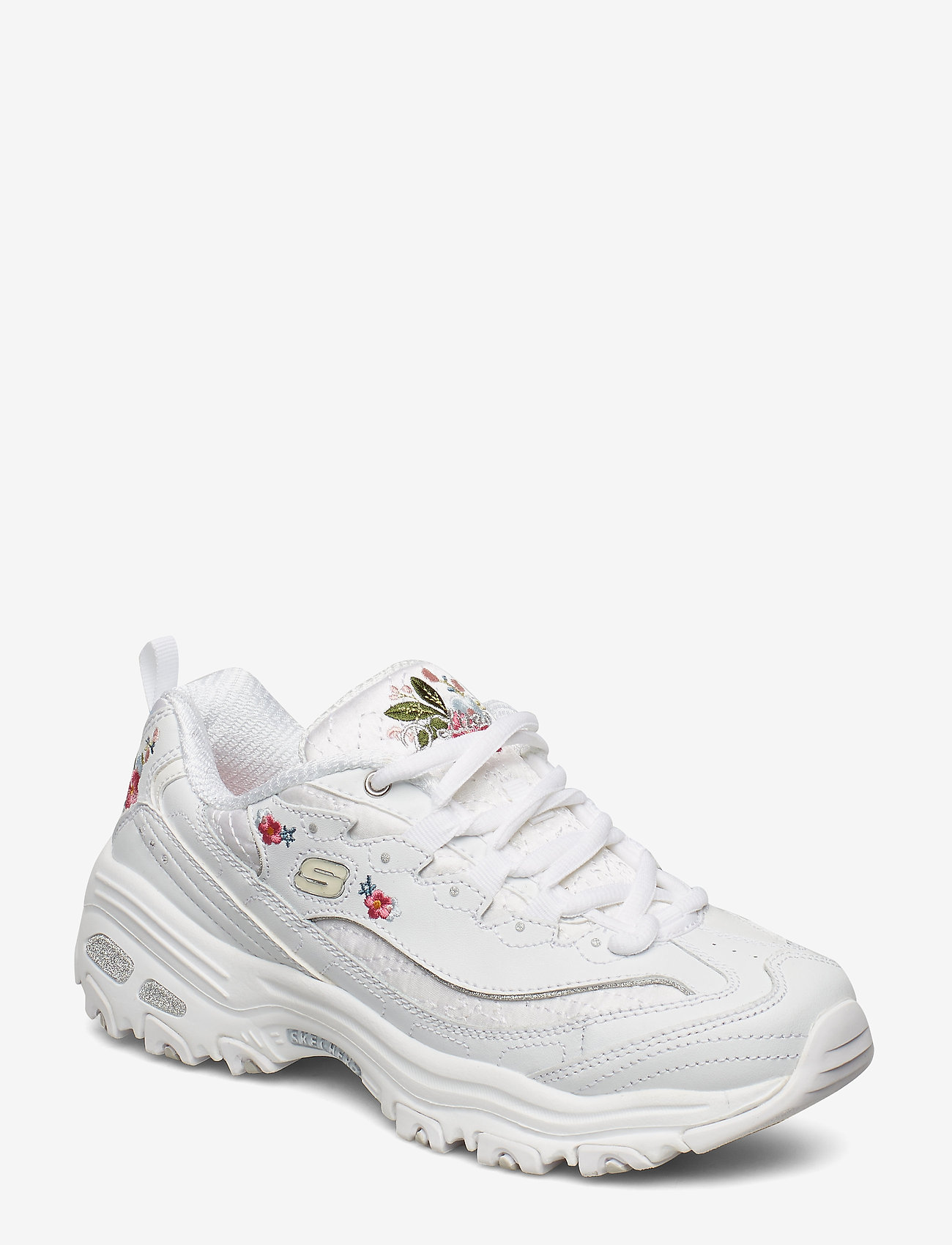 Skechers - Womens D'Lites - Bright Blossoms - wht white - 0