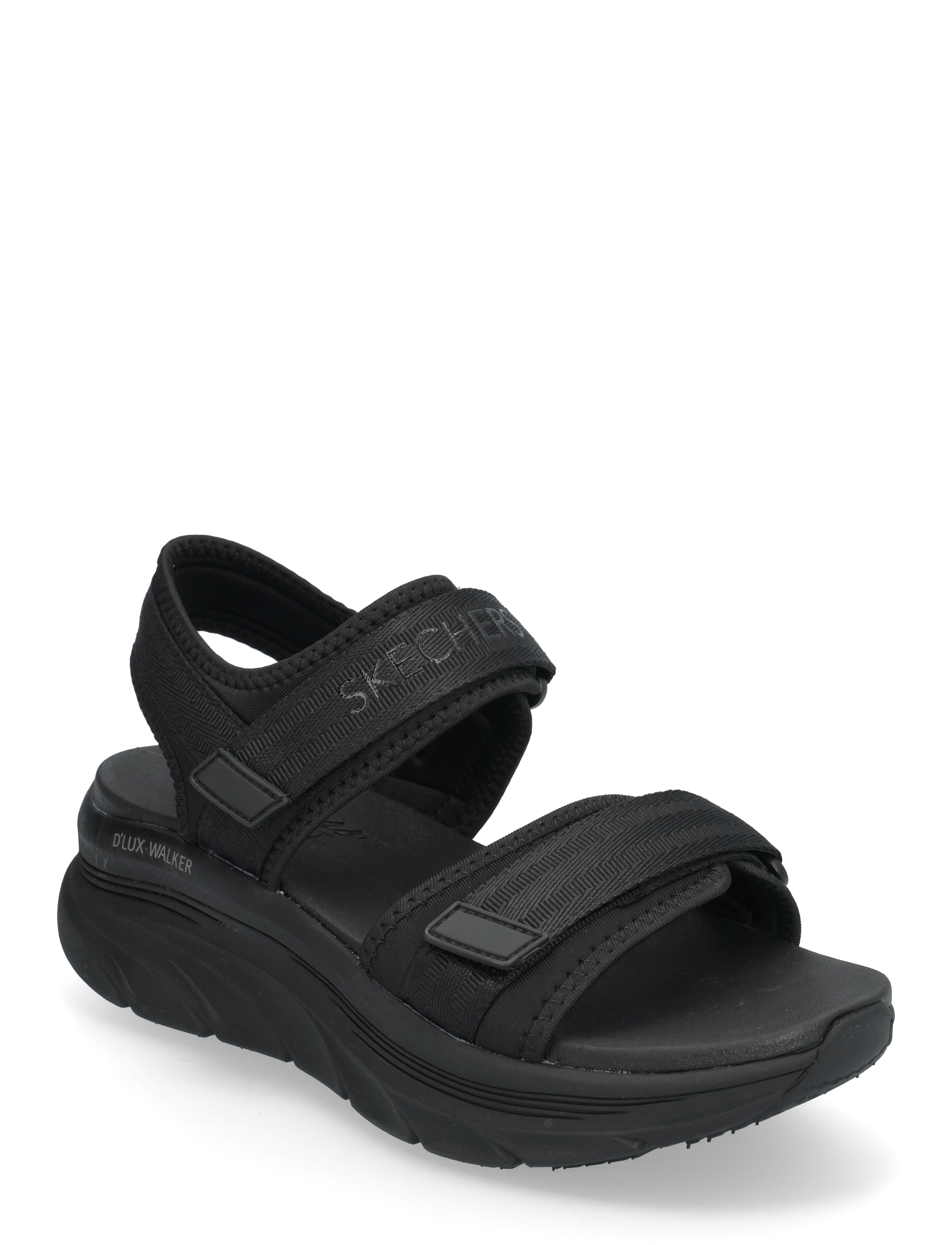 Skechers D'LUX WALKER SANDAL - ADORED - Schuhe - BBK / black