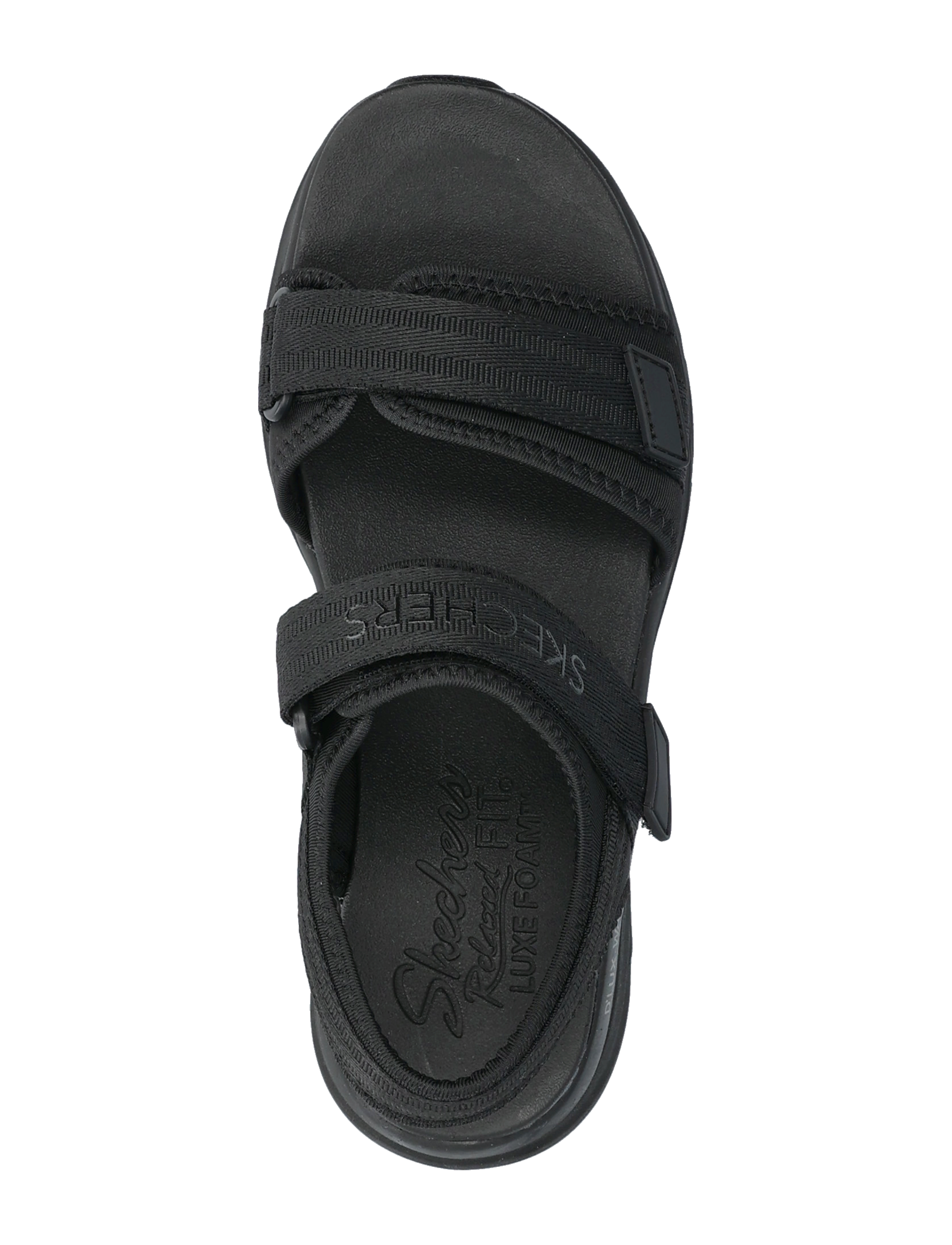 Skechers - D'LUX WALKER SANDAL - ADORED - flade sandaler - bbk - 3
