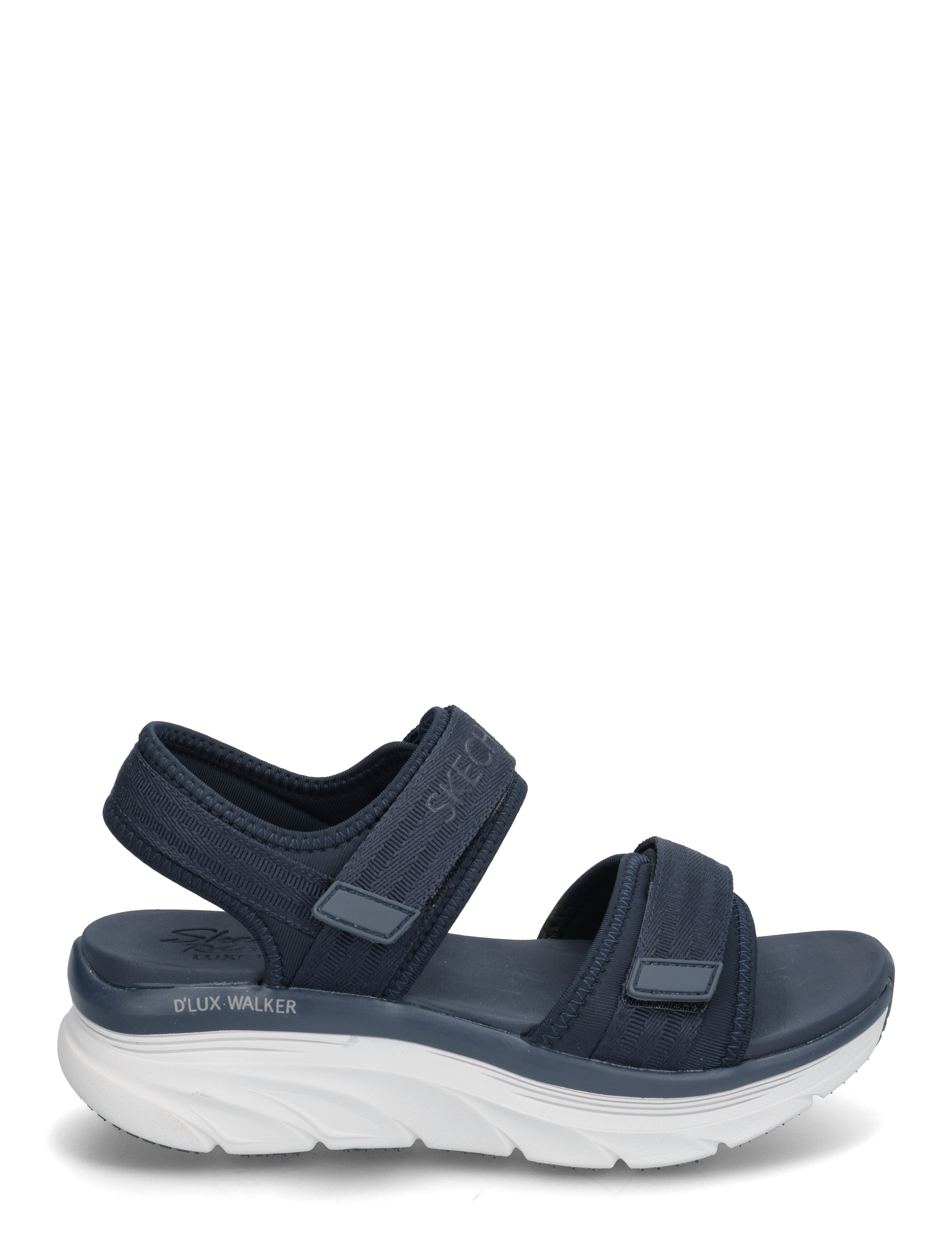 Skechers - D'LUX WALKER SANDAL - ADORED - sandales plates - nvy - 1