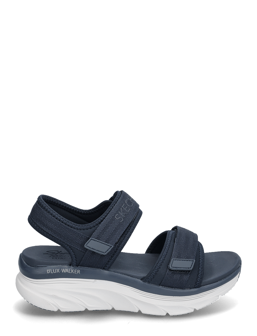 Skechers - D'LUX WALKER SANDAL - ADORED - sandales plates - nvy - 1