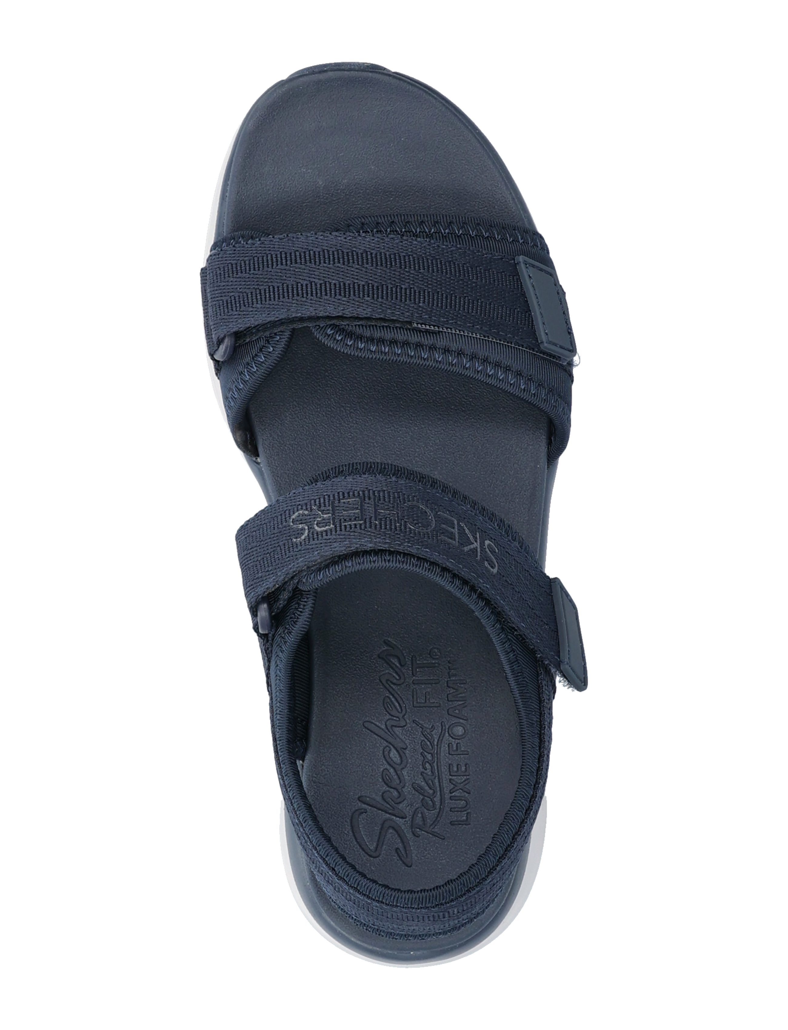 Skechers - D'LUX WALKER SANDAL - ADORED - sandales plates - nvy - 3