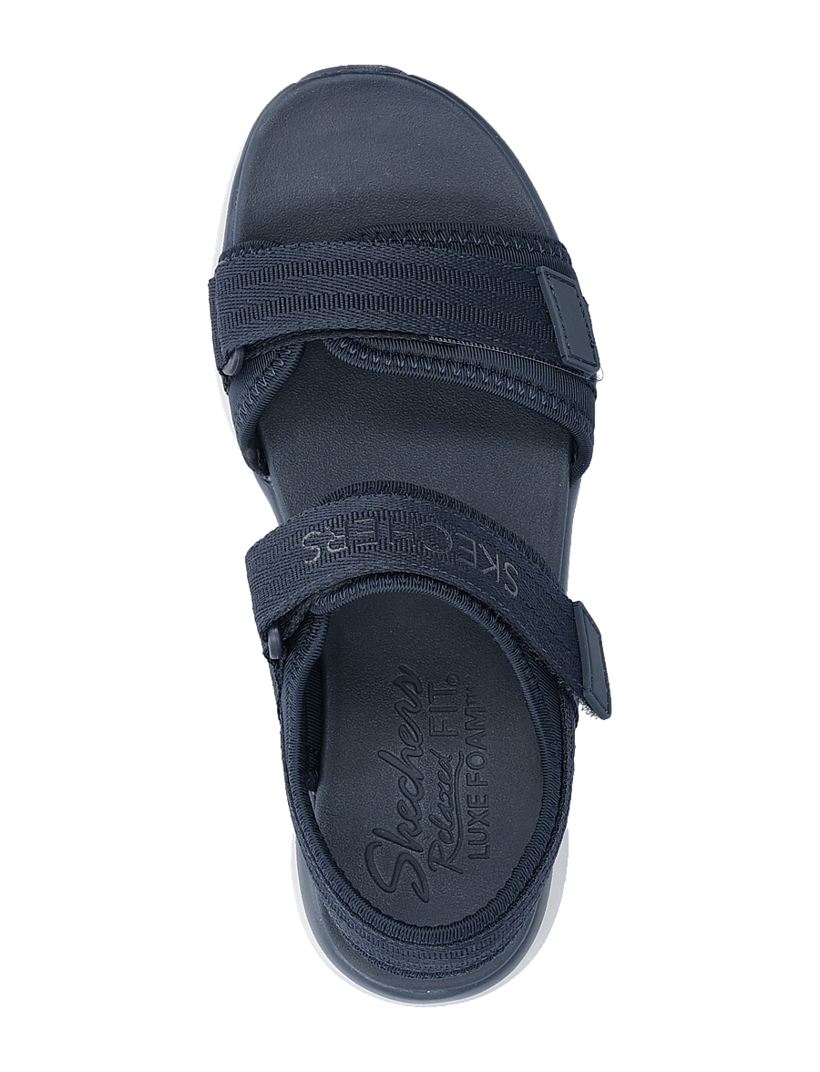 Skechers - D'LUX WALKER SANDAL - ADORED - sandales plates - nvy - 3