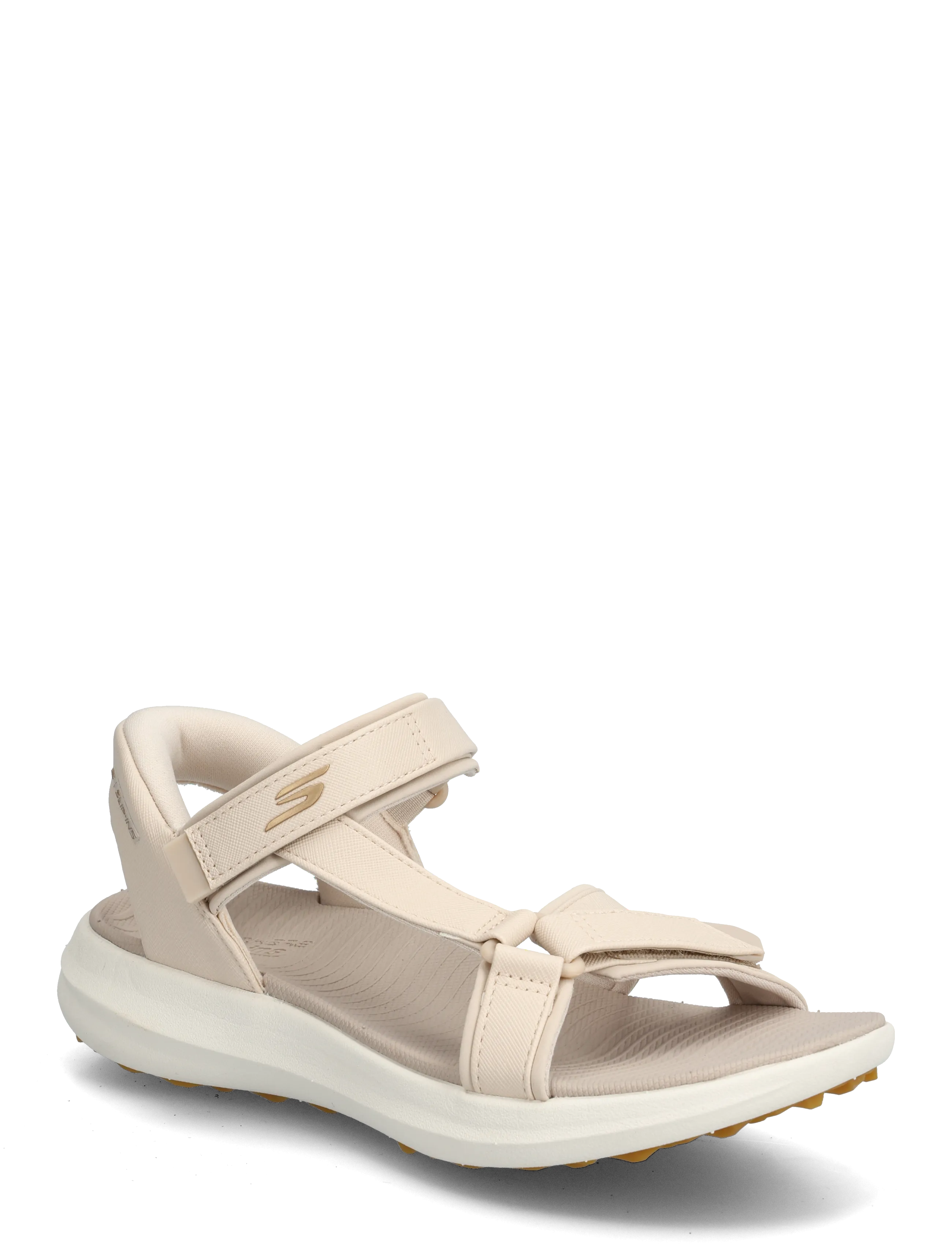 Skechers SKECHERS SLIP-INS GOLF SANDAL - Schuhe - NAT / gold