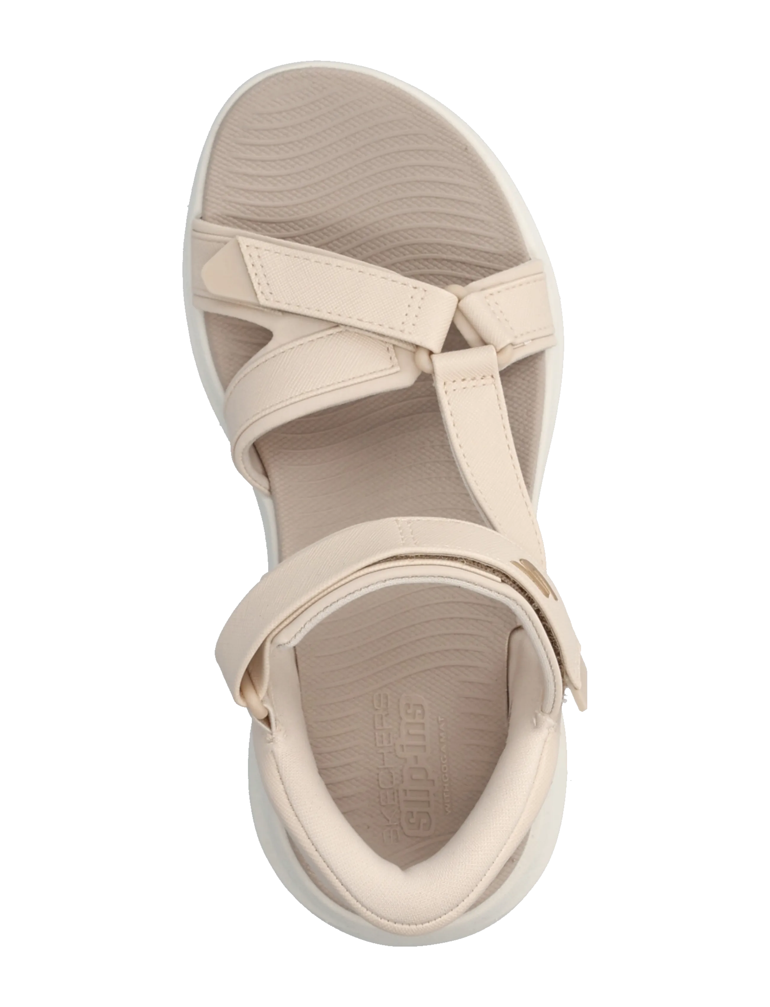 Skechers - SKECHERS SLIP-INS GOLF SANDAL - golfschuhe - nat - 3