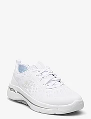 Skechers - Womens Go Walk Arch Fit - Motion Breeze - lave sneakers - wsl white silver - 0