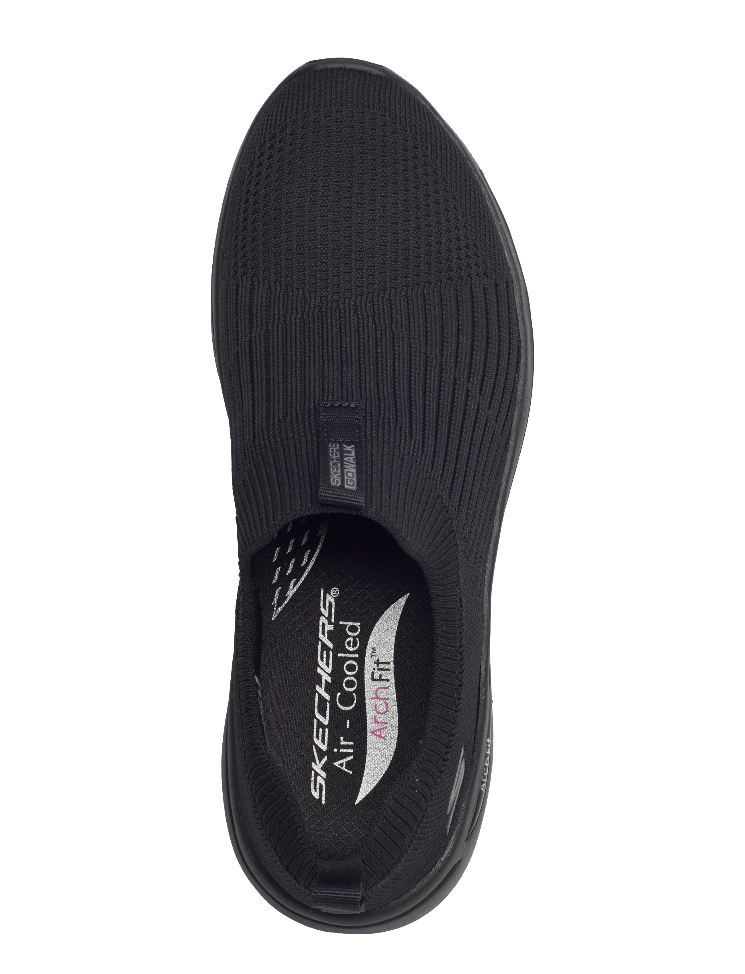Skechers - Womens Go Walk  Arch Fit  - Iconic - bbk black - 3