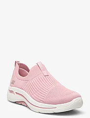 Skechers - Womens Go Walk  Arch Fit  - Iconic - slip on -tennarit - ltpk light pink - 0