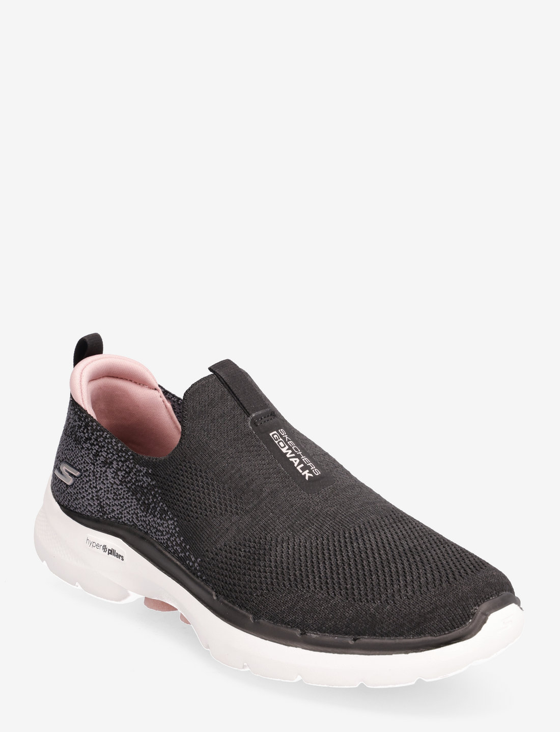 Womens black top skechers size 6