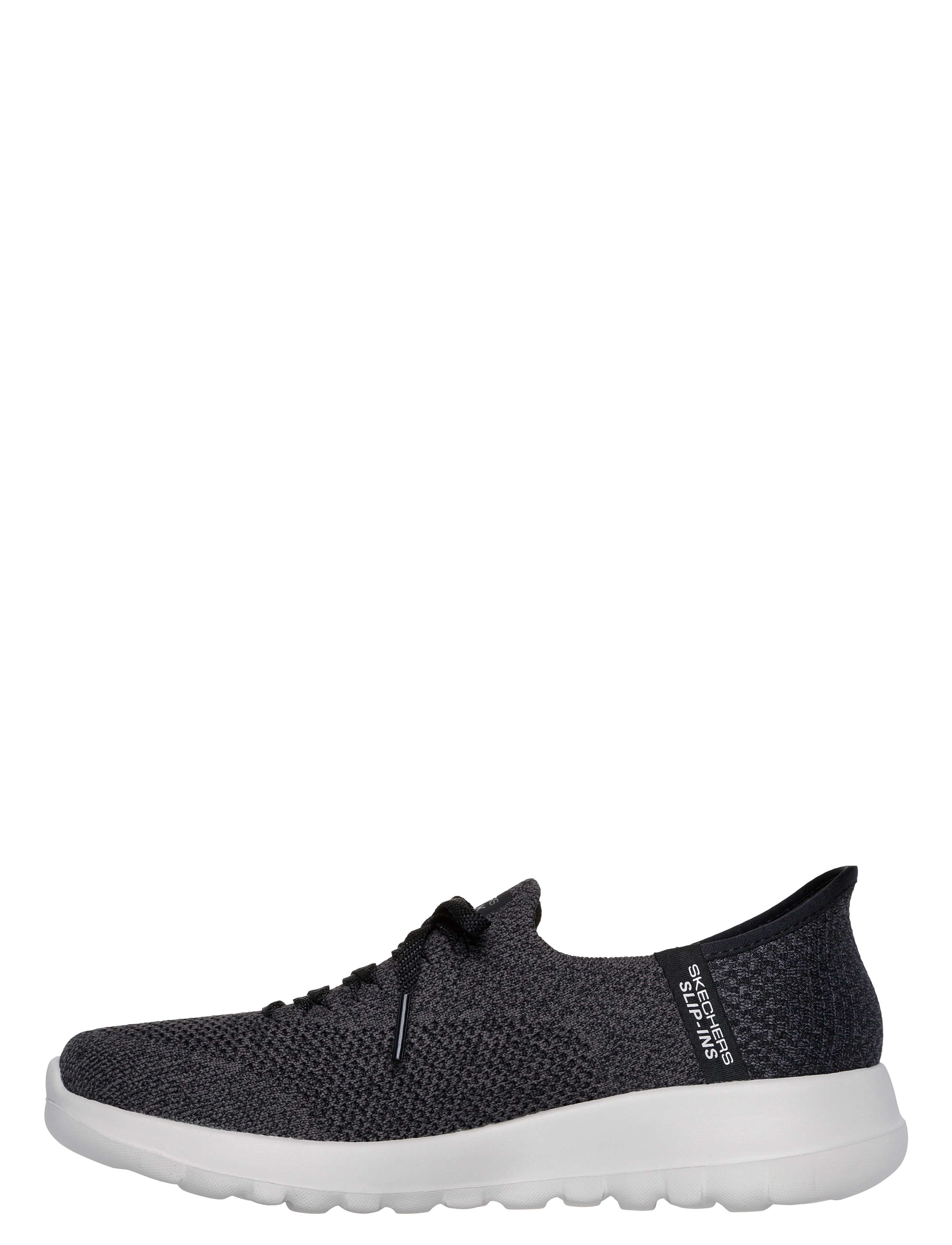 Skechers - Women GO WALK JOY ABBY - lágir strigaskór - blk - 4