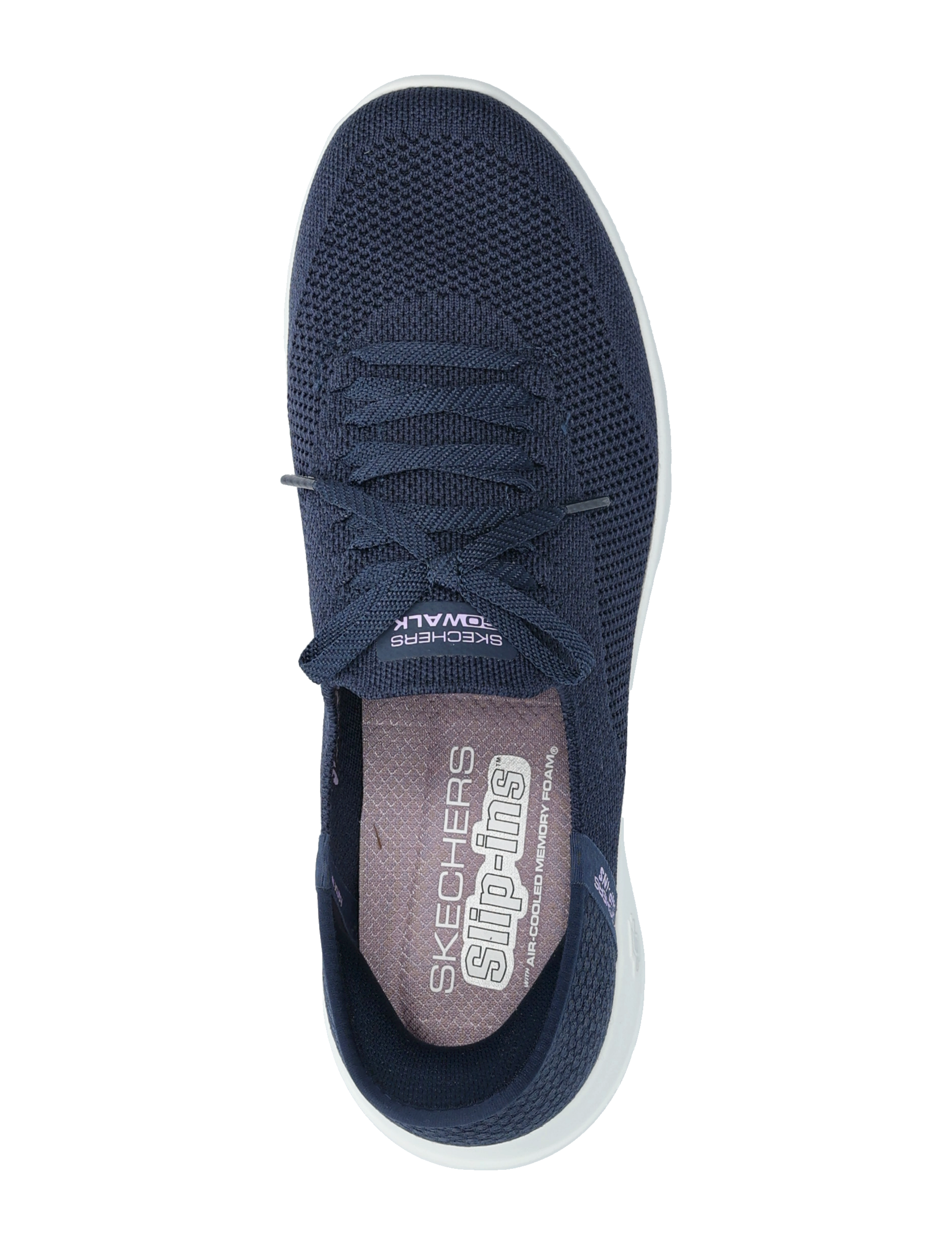 Skechers - Women GO WALK JOY ABBY - lágir strigaskór - nvy - 3