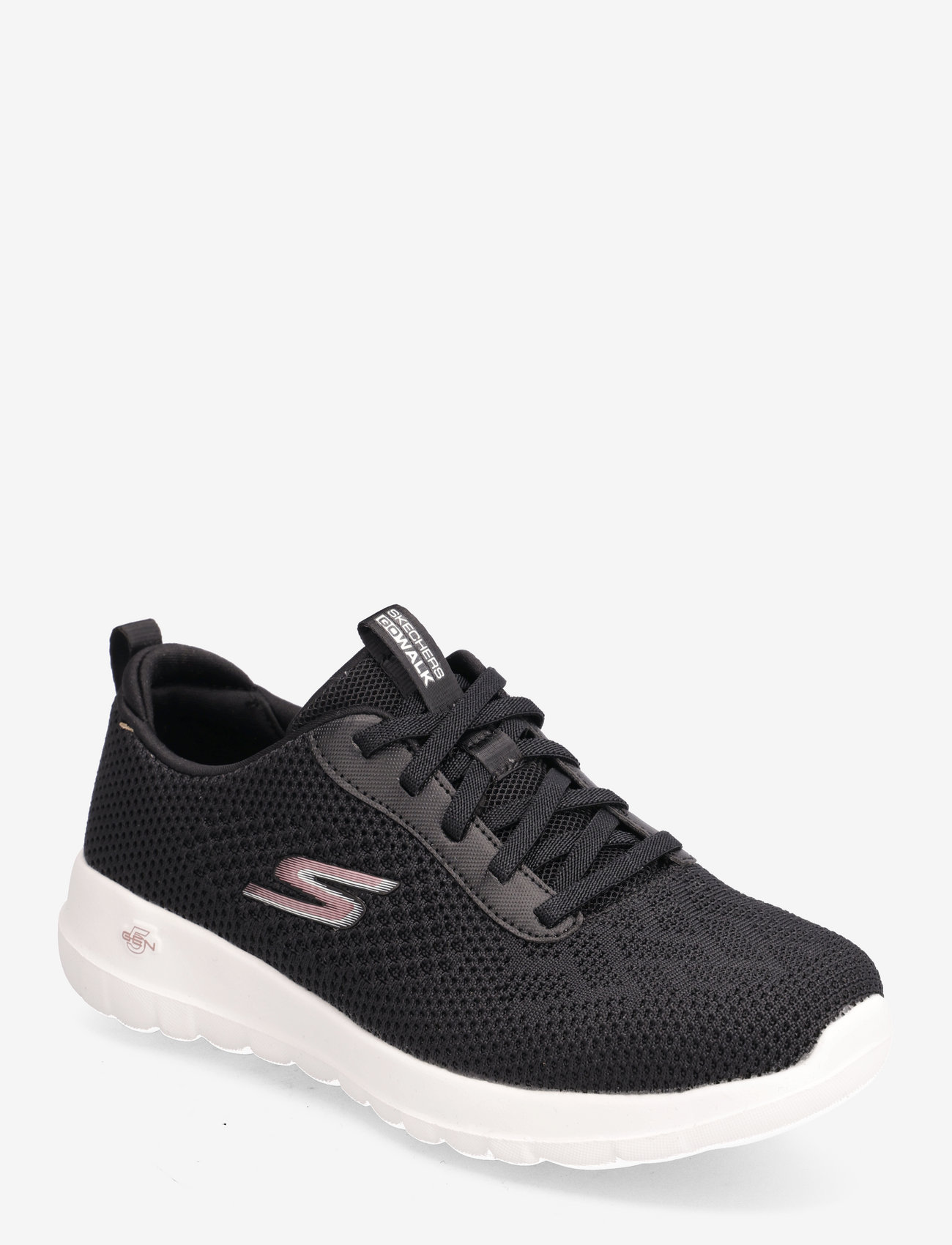 Skechers - Womens Go Walk Joy - Wonderful Spring - sportiniai bateliai žemu aulu - bkw black white - 0