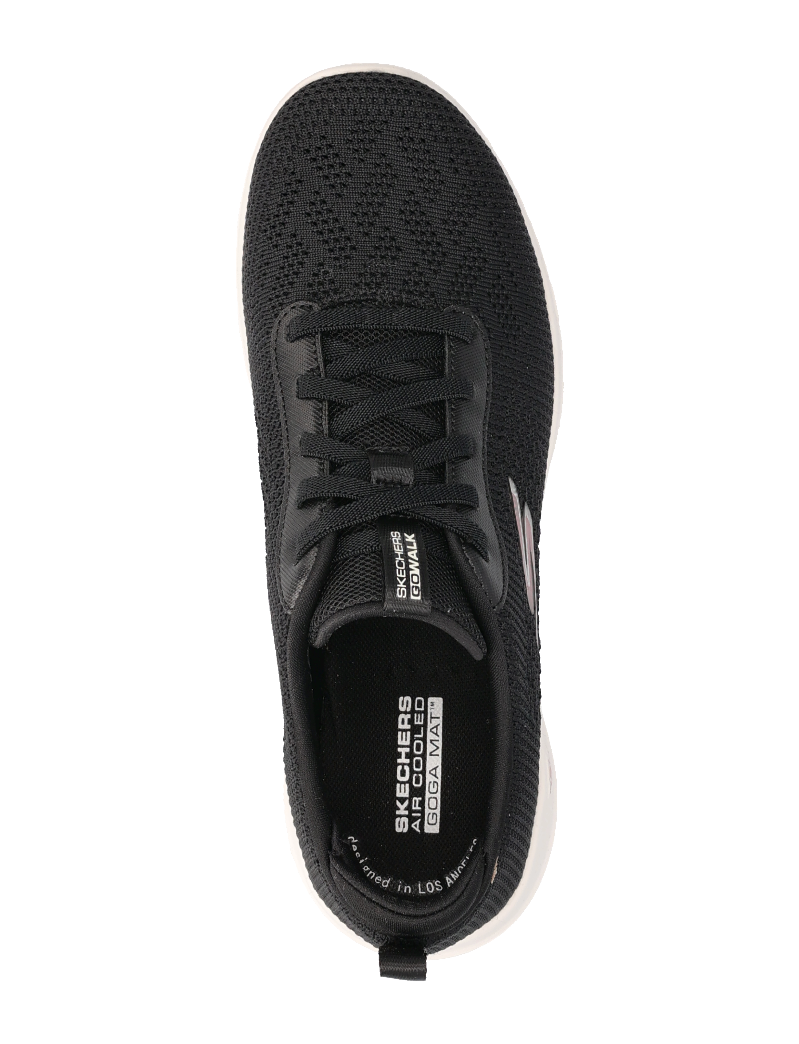 Skechers - Womens Go Walk Joy - Wonderful Spring - bkw black white - 3