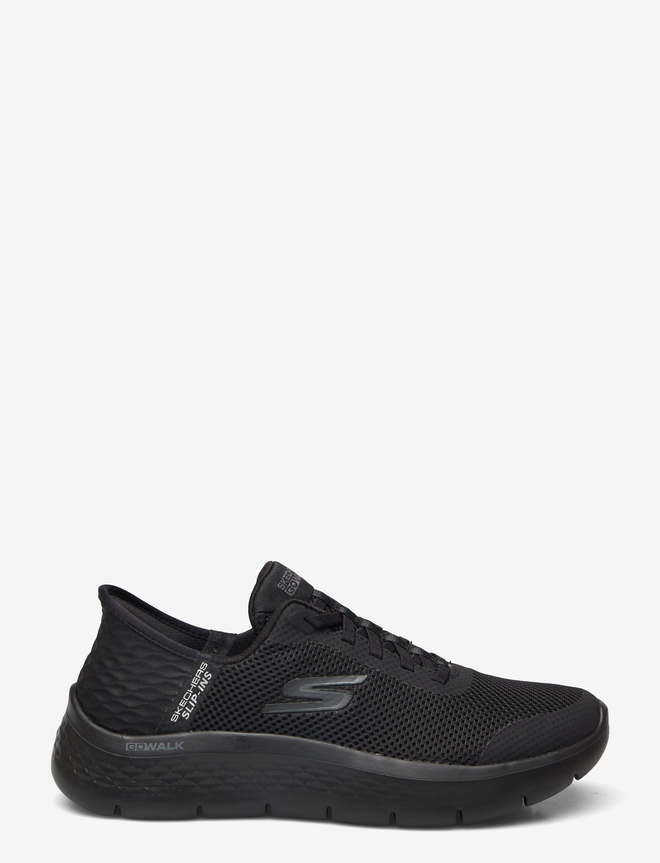 Skechers - GO WALK FLEX - GRAND ENTRY - låga sneakers - bbk black - 1