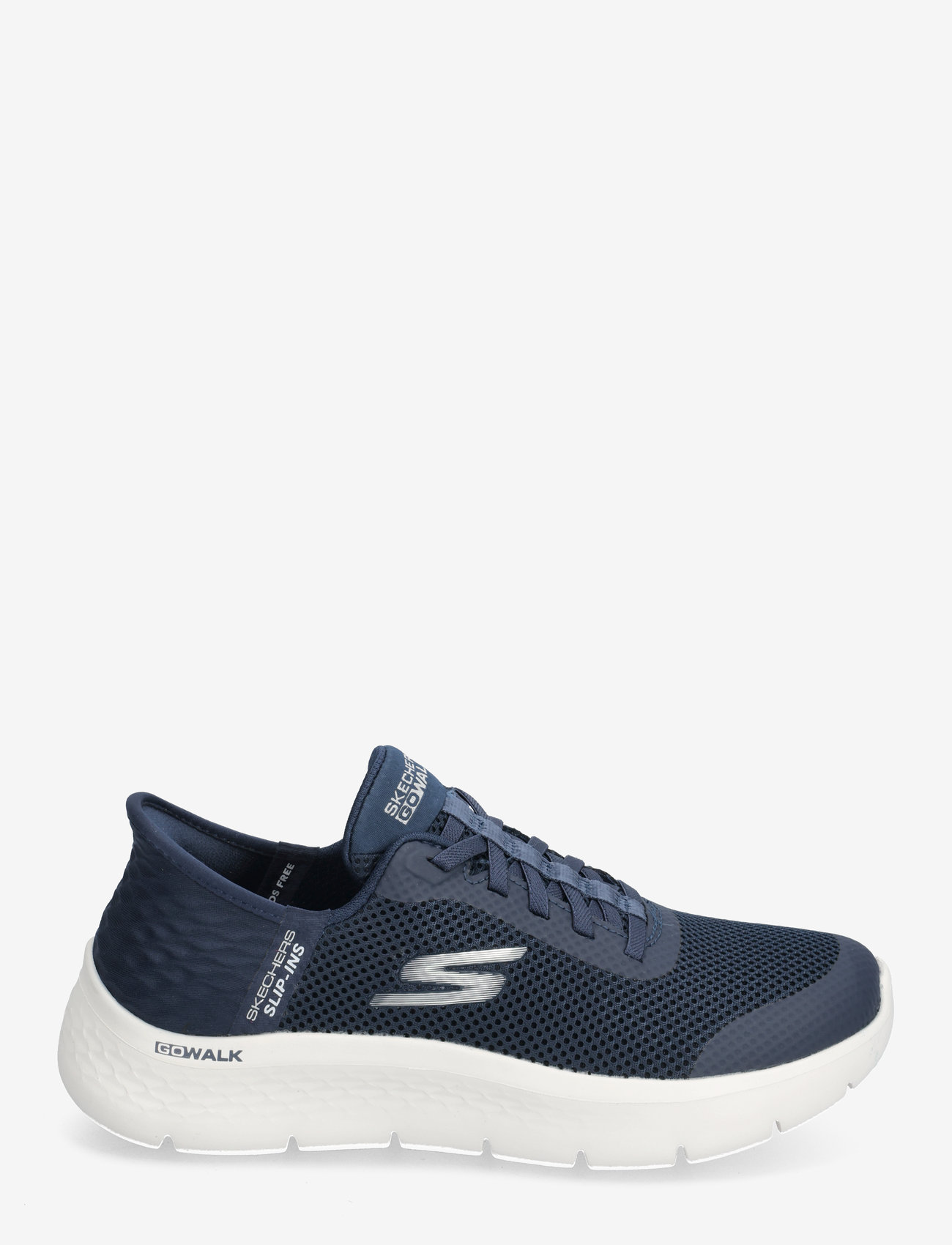 Skechers - GO WALK FLEX - GRAND ENTRY - low top sneakers - nvw navy white - 1