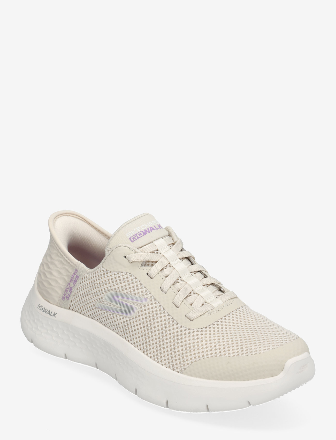 Skechers - Womens Go Walk Flex - Grand Entry - Slip-Ins - lave sneakers - ofwt off white - 0