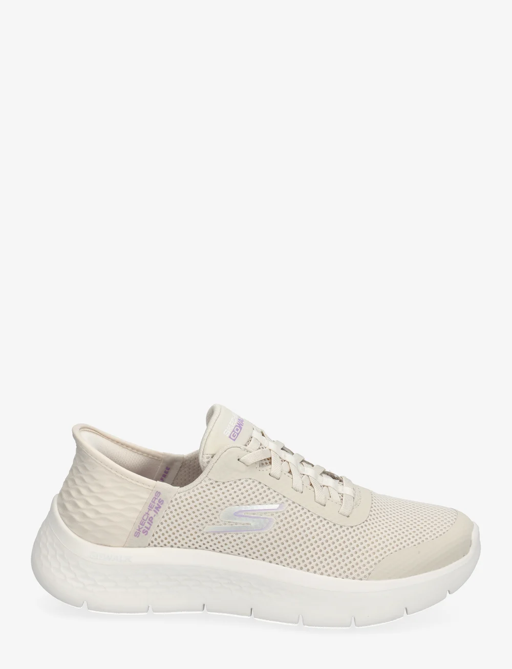 Skechers - Womens Go Walk Flex - Grand Entry - Slip-Ins - lave sneakers - ofwt off white - 1