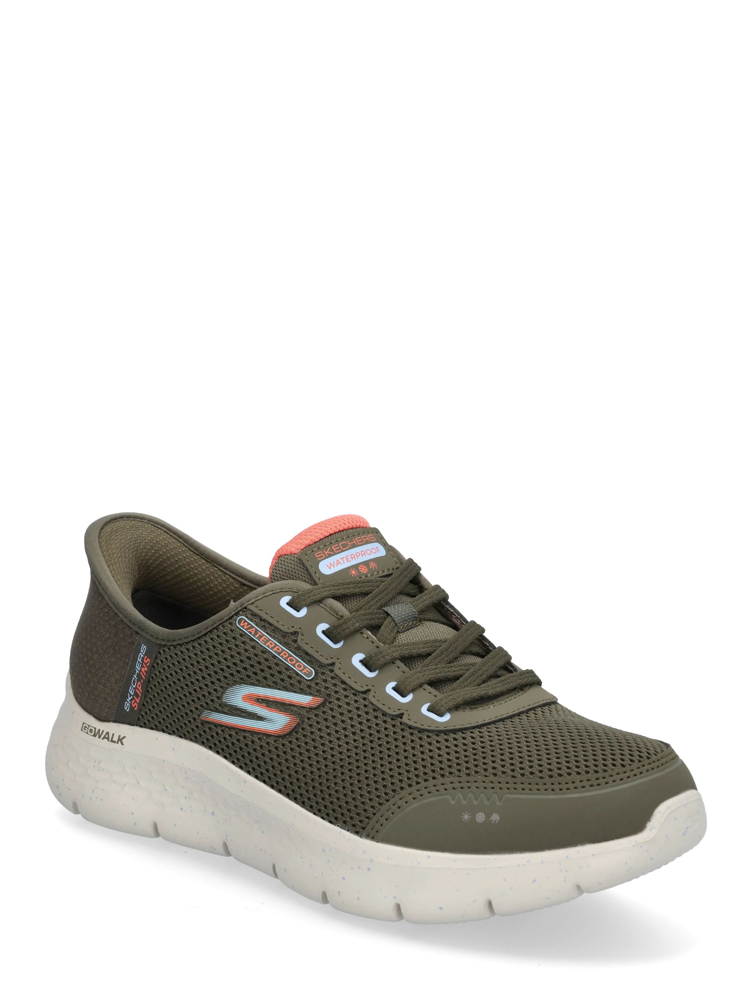 Skechers GO WALK FLEX CLEAR CREEK - Schuhe - OLV / khaki/green