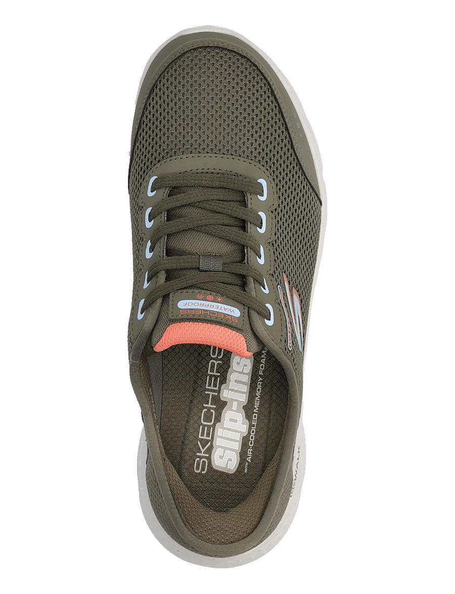 Skechers - GO WALK FLEX CLEAR CREEK - niedrige sneaker - olv - 3