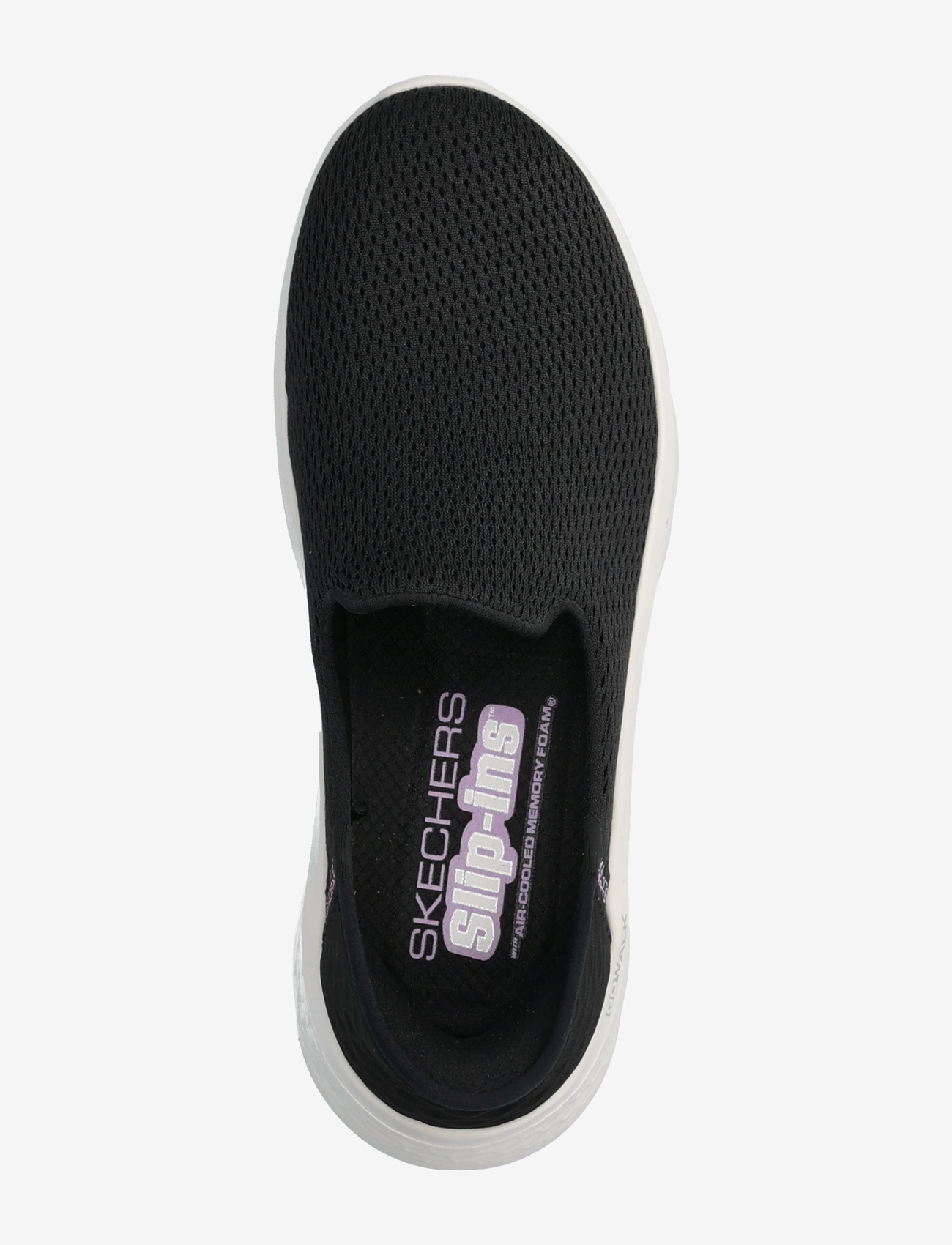 Skechers - GO WALK FLEX - RELISH - lave sneakers - bkw - 3