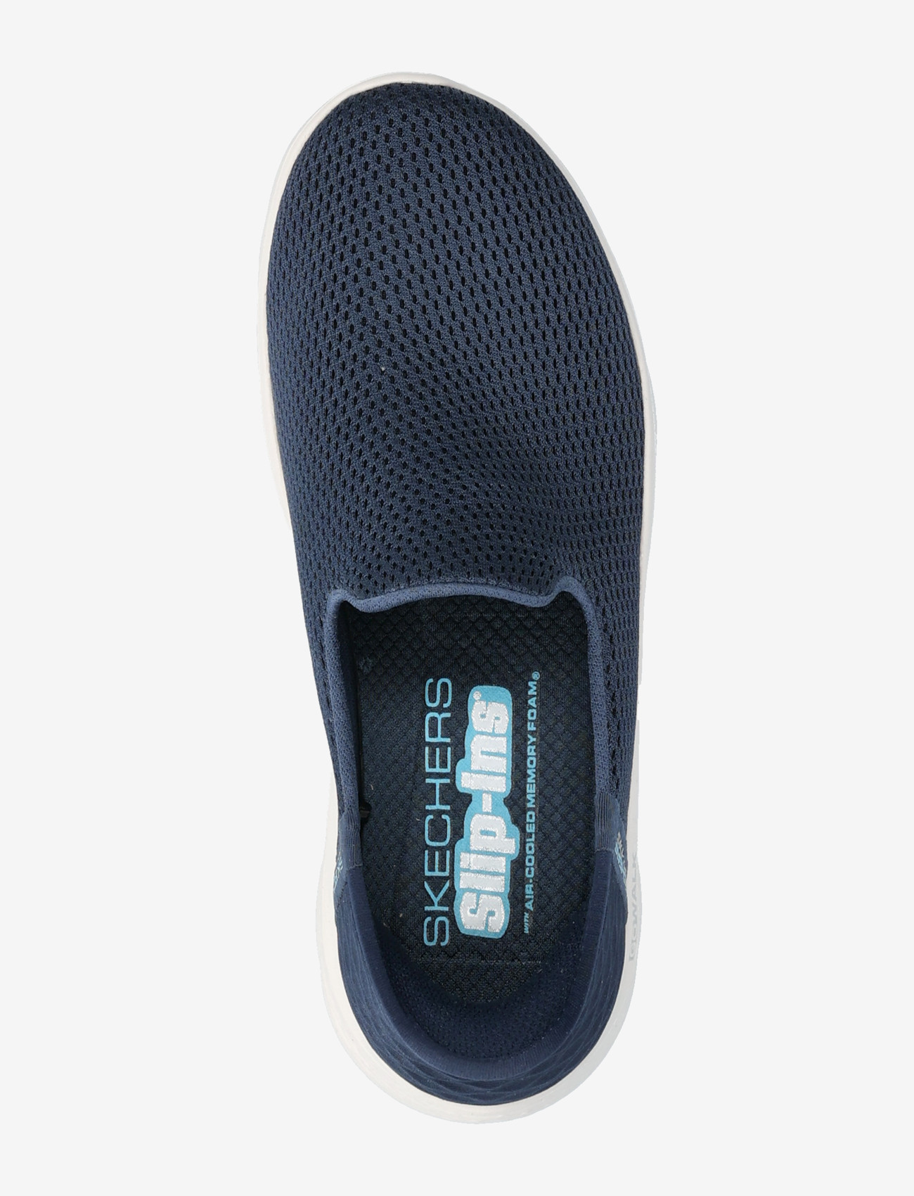 Skechers - GO WALK FLEX - RELISH - slip-on sneakers - nvy - 3
