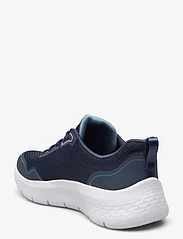 Skechers - Womens Go Walk Flex - low top sneakers - nvlb navy light blue - 2
