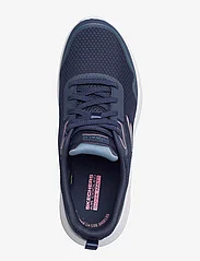 Skechers - Womens Go Walk Flex - low top sneakers - nvlb navy light blue - 3