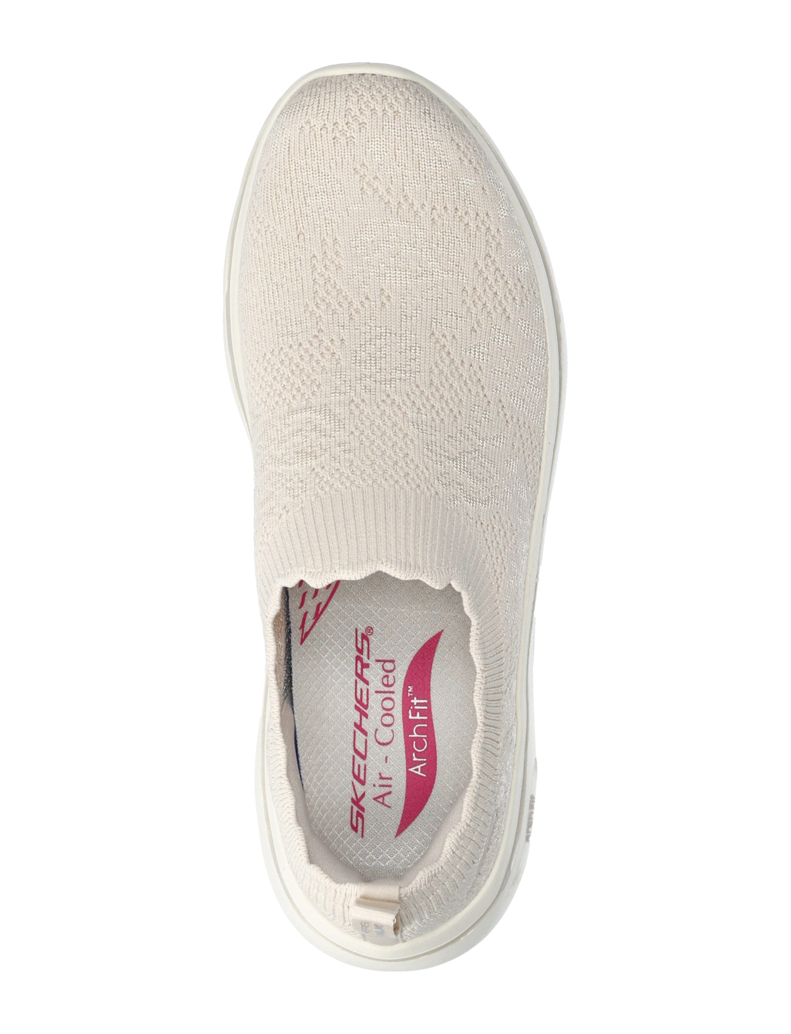 Skechers - GO WALK ARCH FIT 2.0 - baskets slip-on - nat - 3