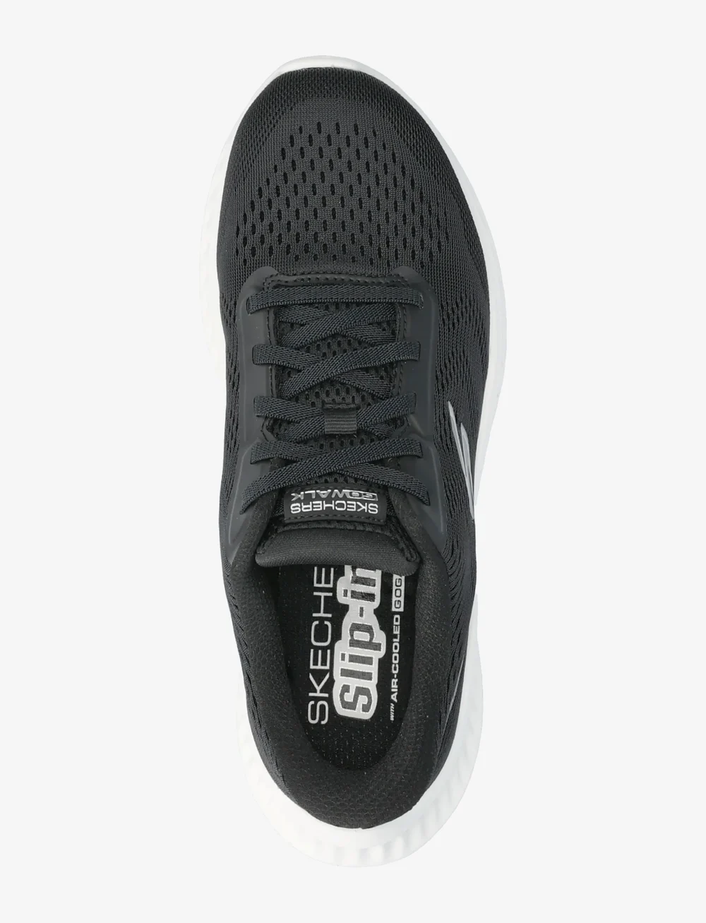 Skechers - Women GO WALK NOW KHLOE - lave sneakers - bkw - 3