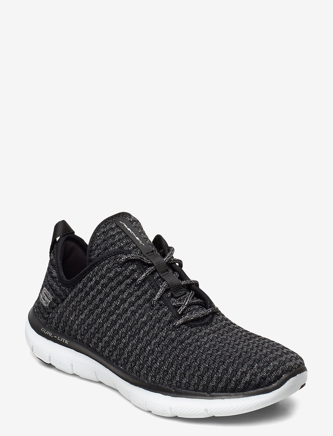 Skechers - Womens Flex Appeal 2.0 - Bold Move - bkw black white - 0