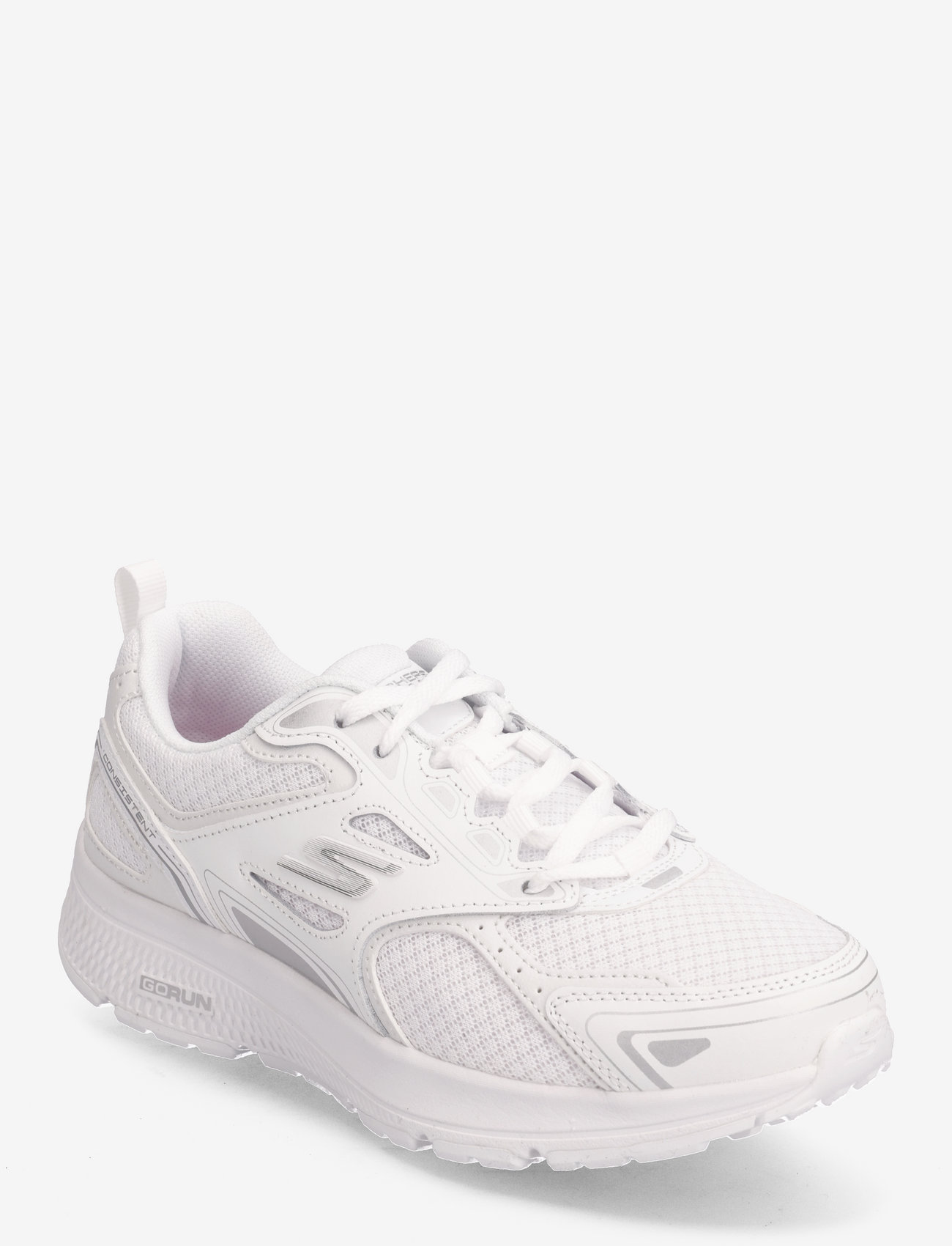 Skechers - Womens Go Run Consistent - lave sneakers - wsl white silver - 0