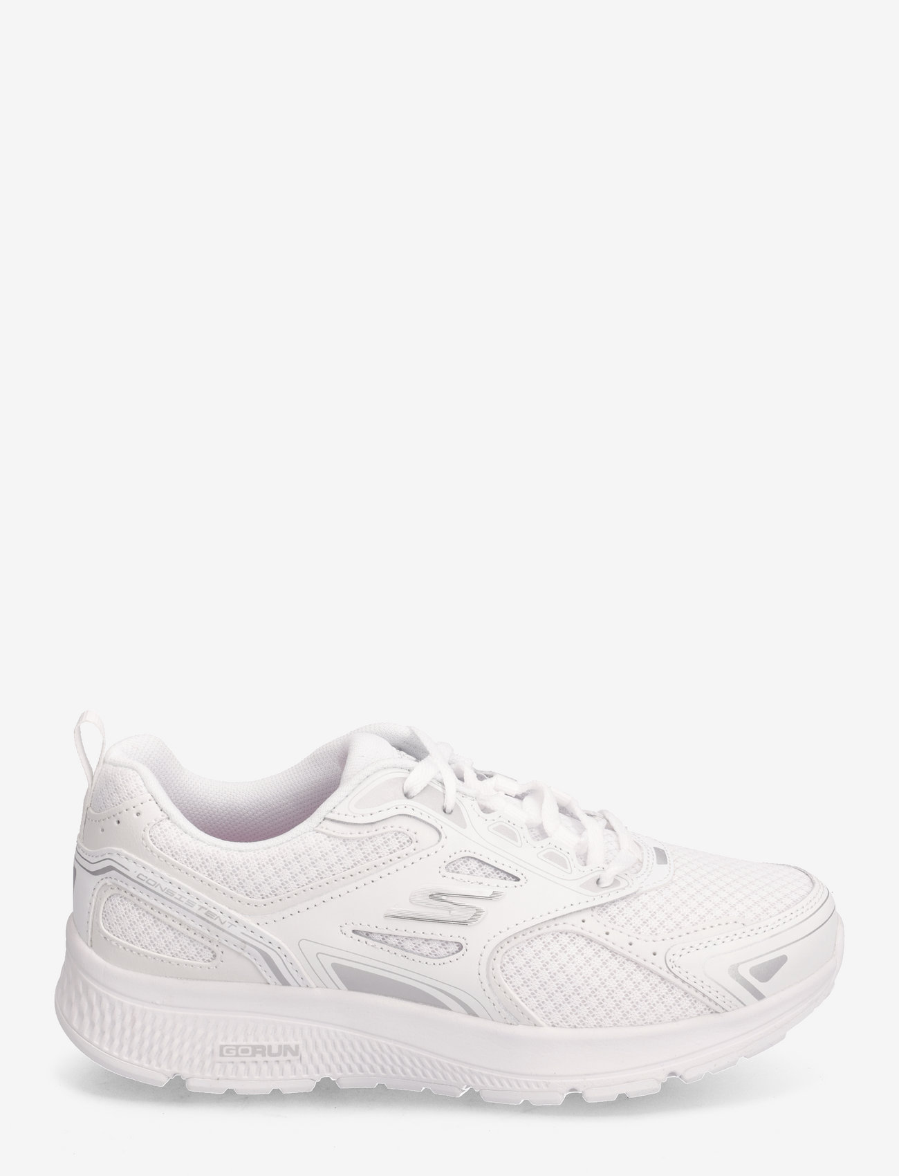 Skechers - Womens Go Run Consistent - låga sneakers - wsl white silver - 1