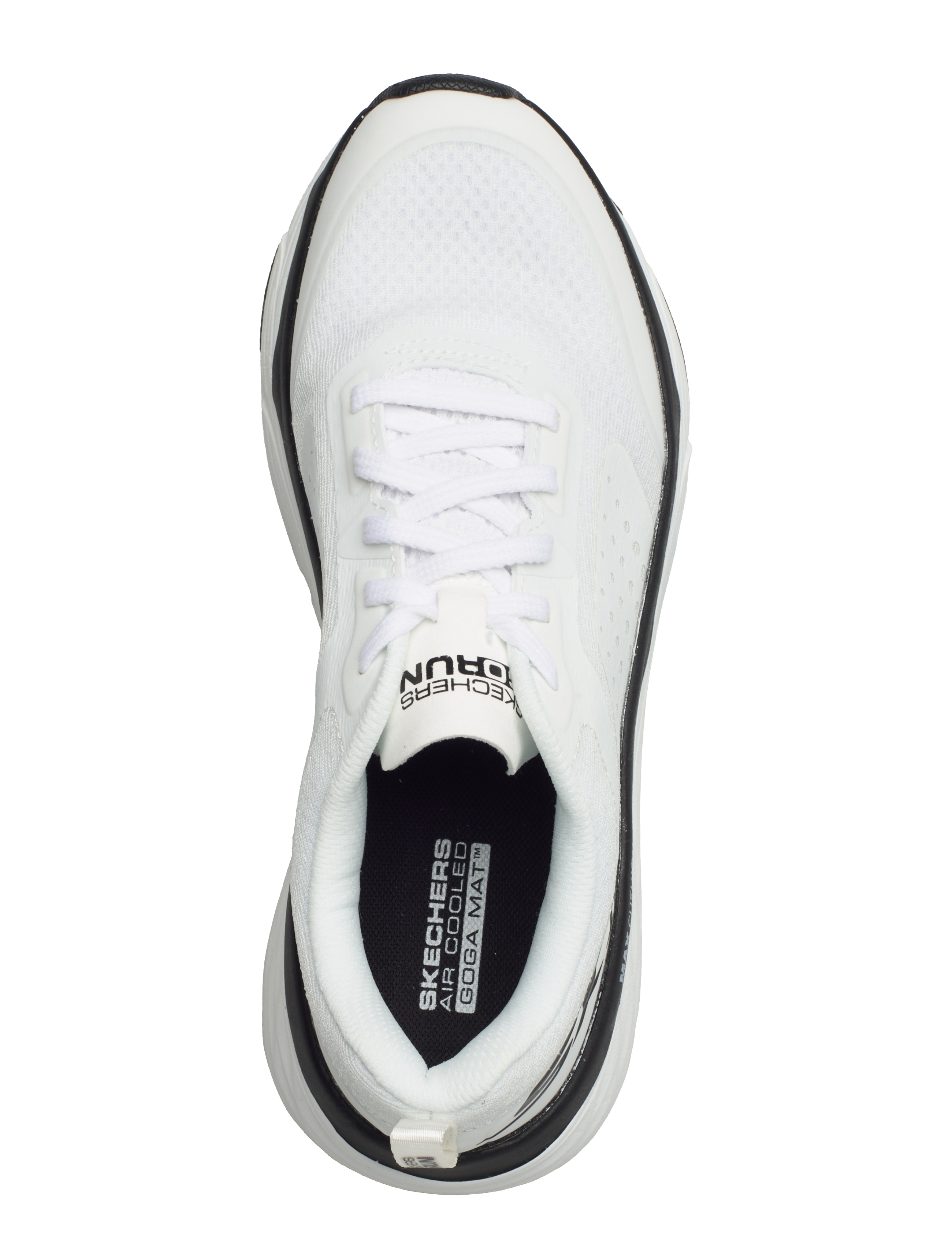 Skechers - Womens Max Cushioning Elite - wbk white black - 3