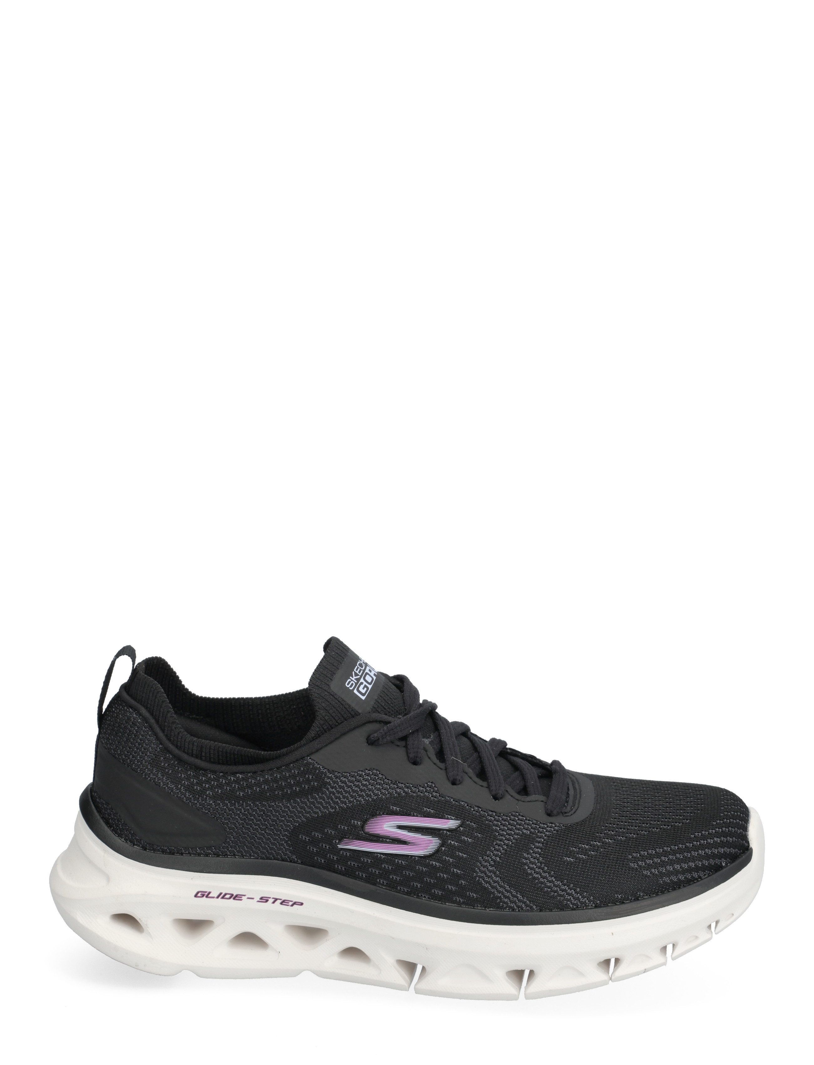Skechers - Womens GO RUN  Glide-Step Flex  - Skylar - bkw black white - 1
