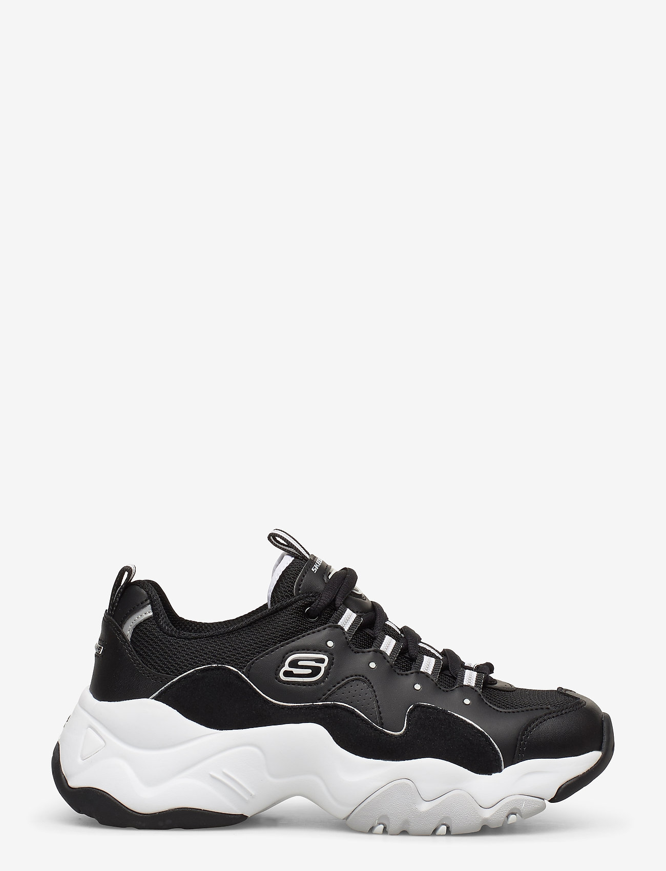 Skechers - Womens D' Lites 3 - Zenway - bkw black white - 1